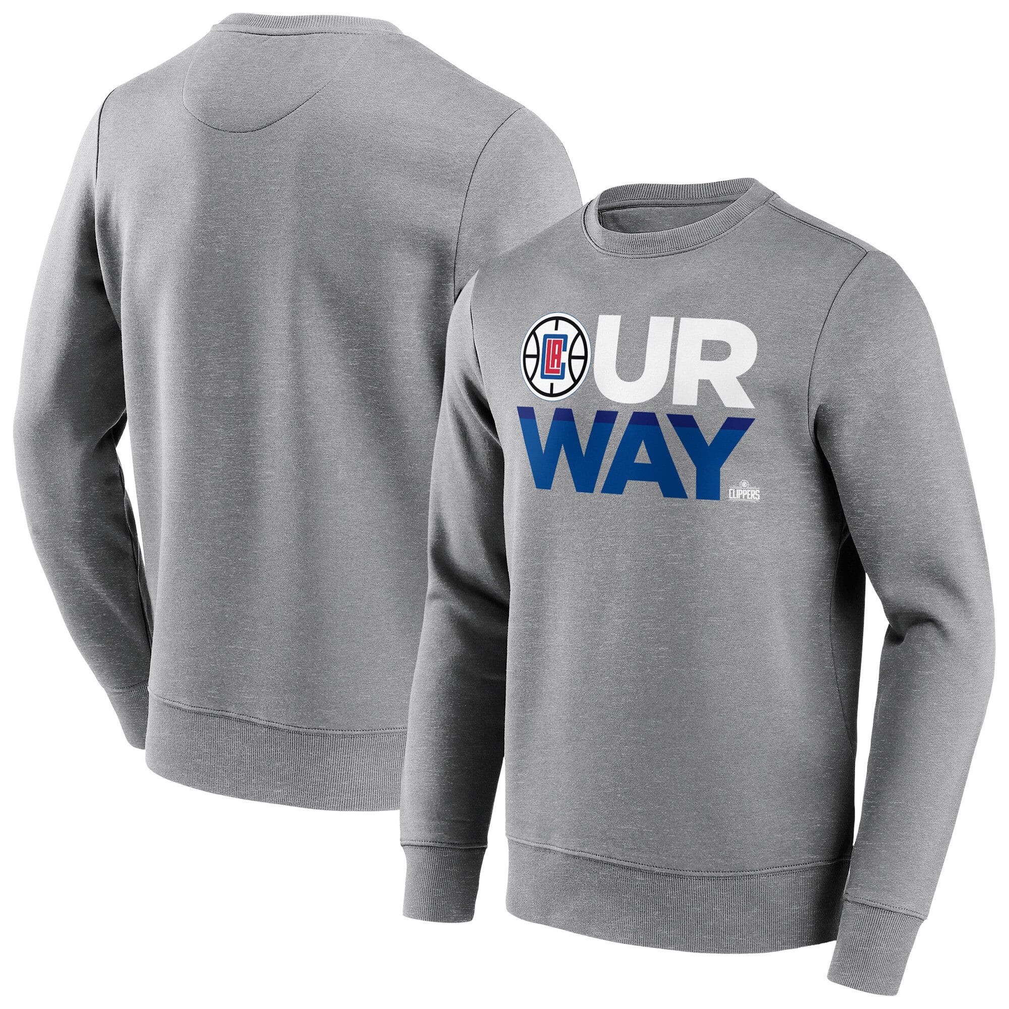 LA Clippers Fanatics Branded Iconic Hometown Graphic sudadera con cuello redondo - Hombre - Grande y alto