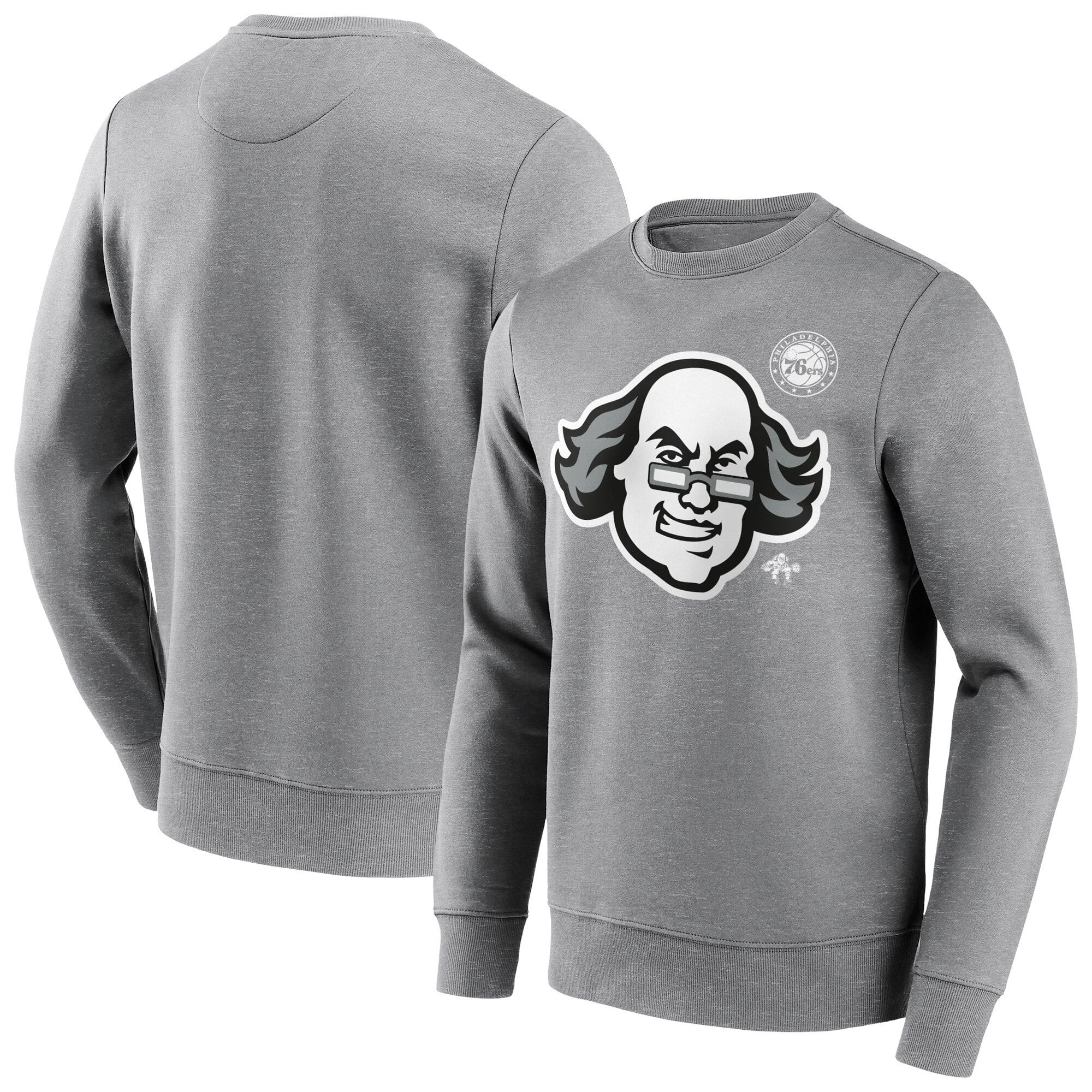 Philadelphia 76ers Fanatics Branded Iconic Hometown Graphic sudadera con cuello redondo - Hombre - Grande y alto