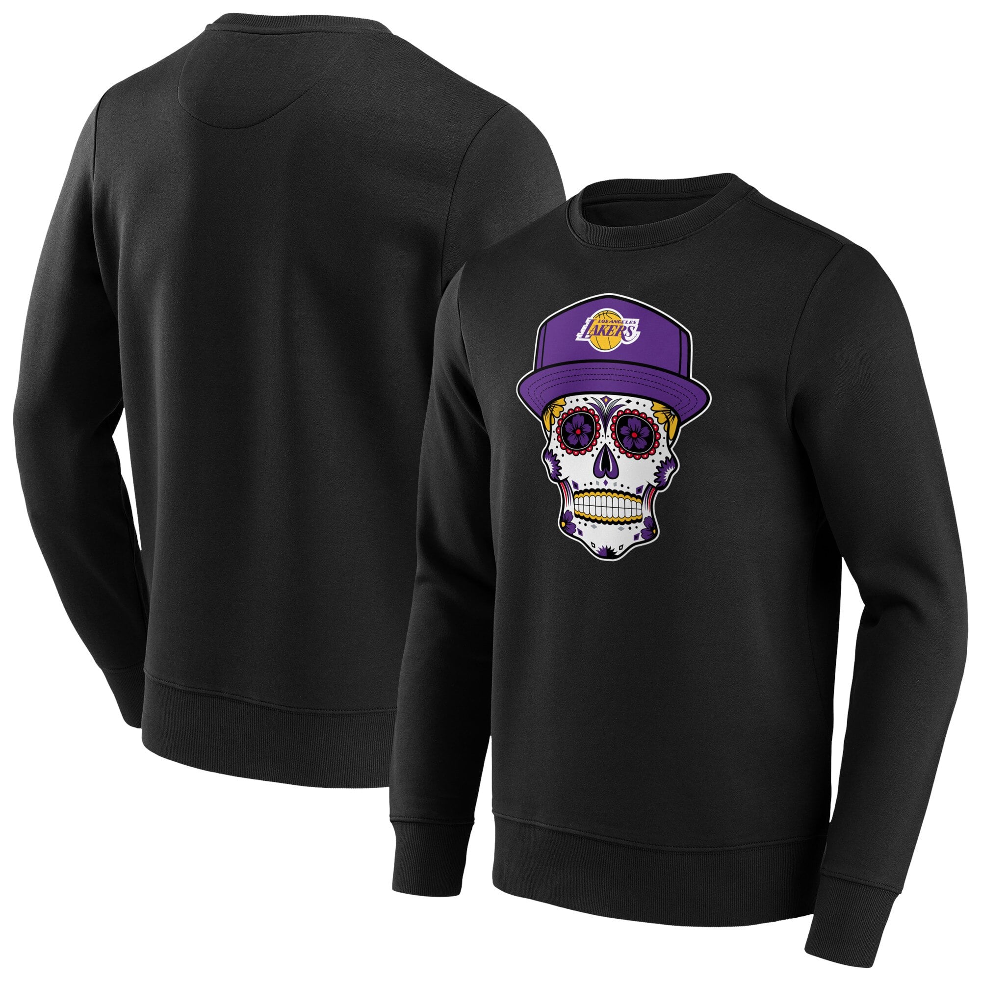 Los Angeles Lakers Iconic Hometown Graphic Crew Sweatshirt - Mens