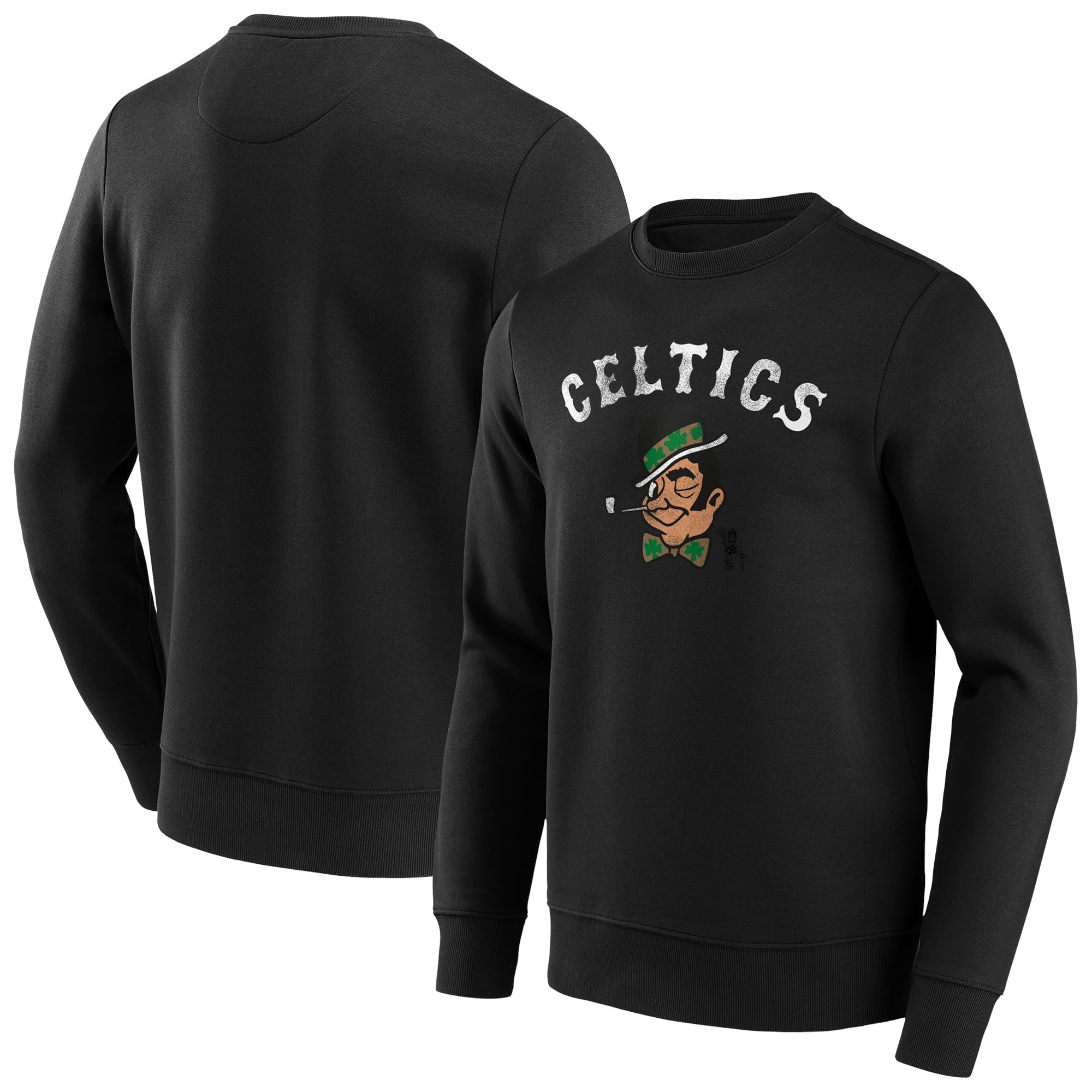 Sudadera Boston Celtics Fanatics Branded Iconic Hometown Graphic Crew - Hombre - Grande y alto