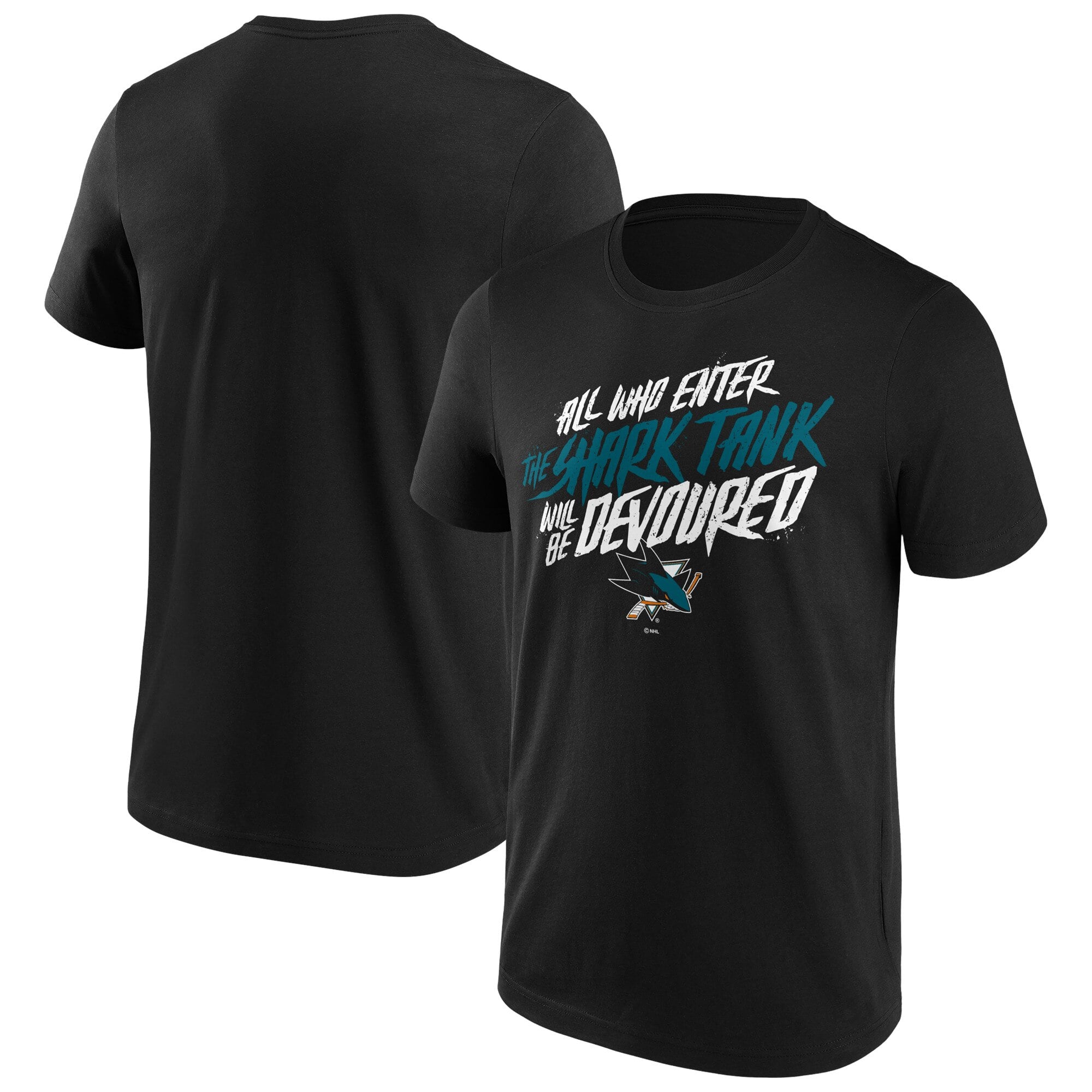 San Jose Sharks Hometown Graphic T-Shirt – Black – Mens
