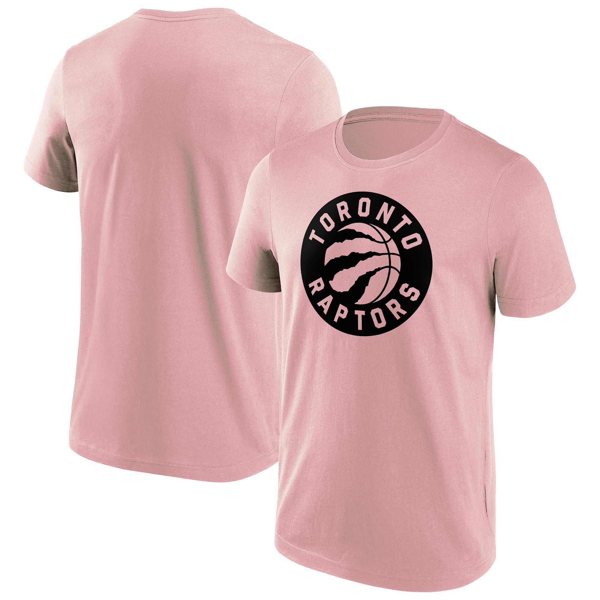 T-shirt con logo a colori alla moda con marchio Toronto Raptors Fanatics - Uomo