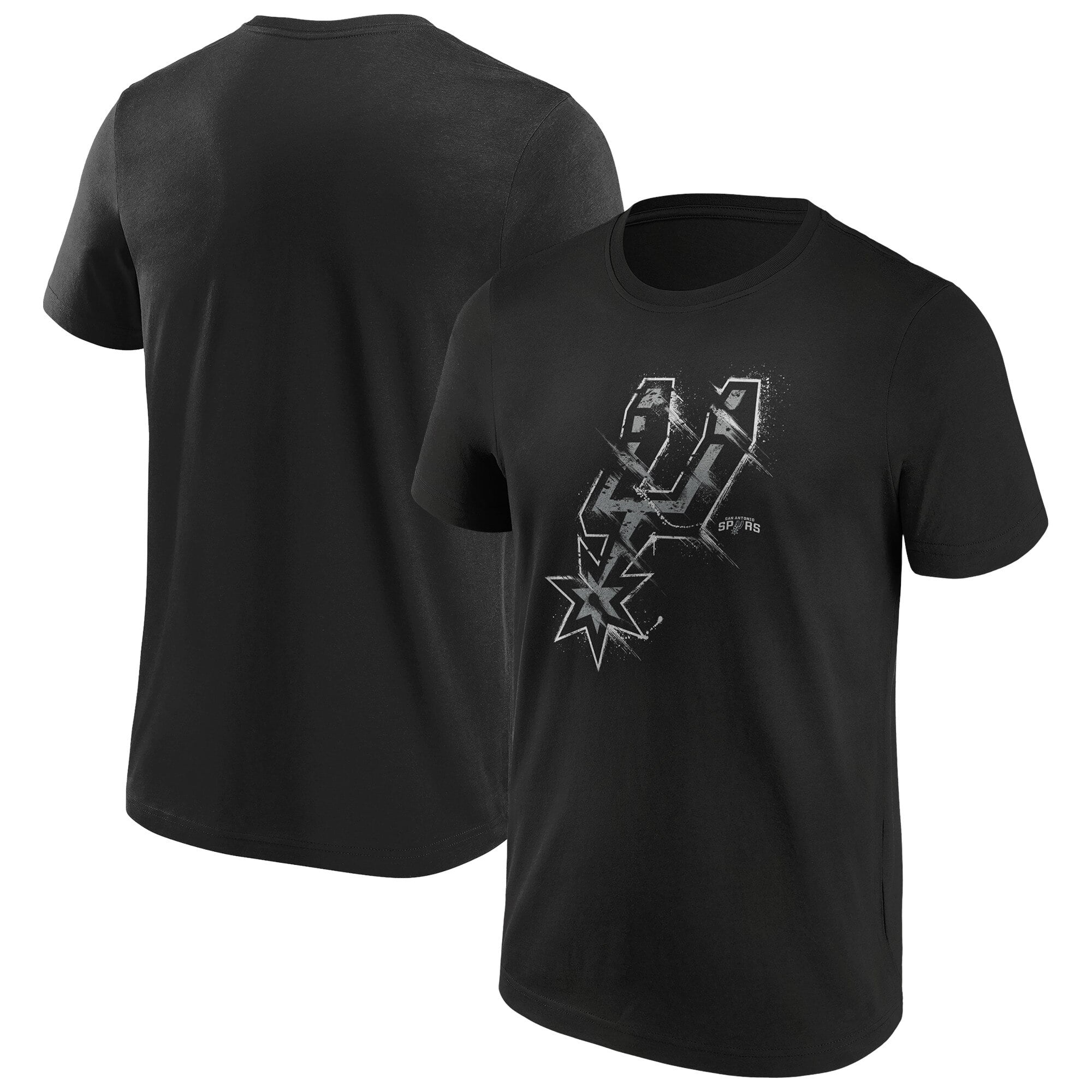 Camiseta con gráfico de salpicaduras de marca Fanatics de San Antonio Spurs - Hombre