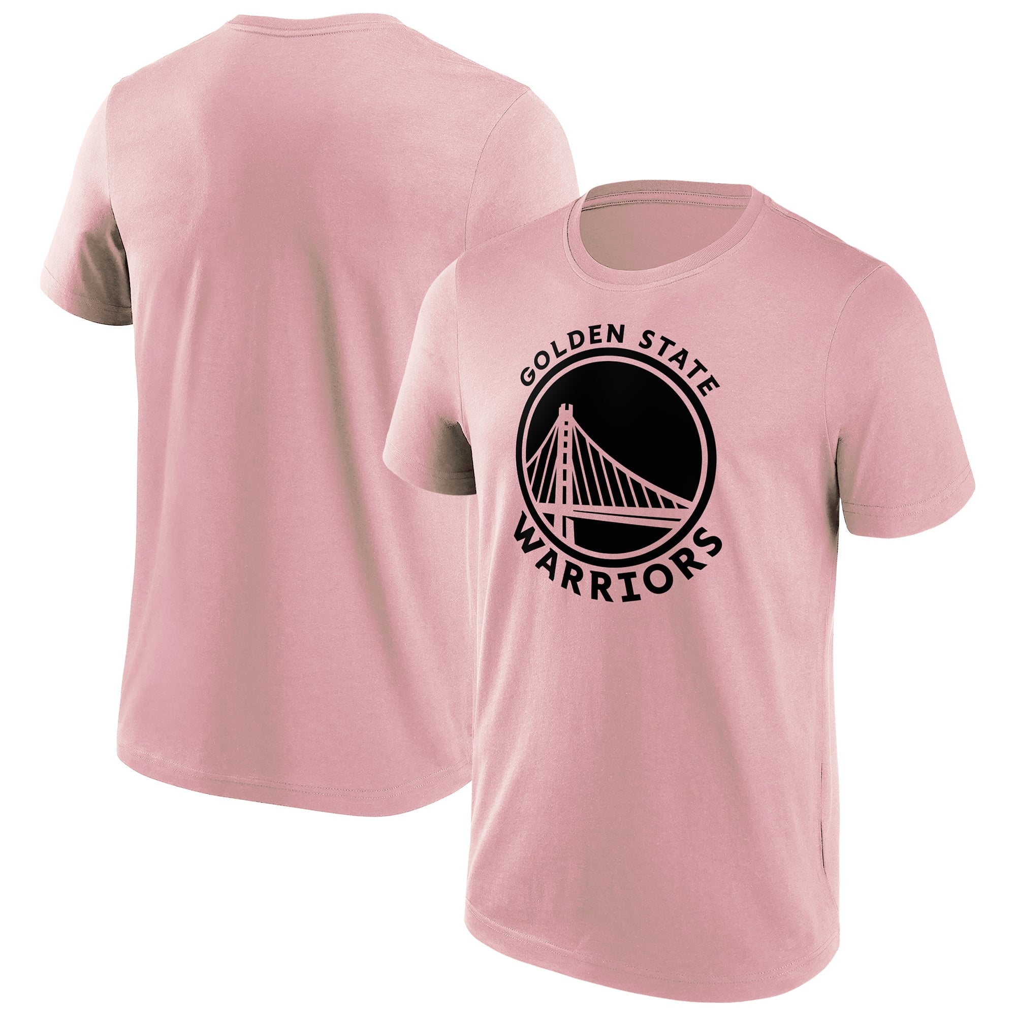 T-shirt con logo a colori alla moda con marchio Golden State Warriors Fanatics - Uomo