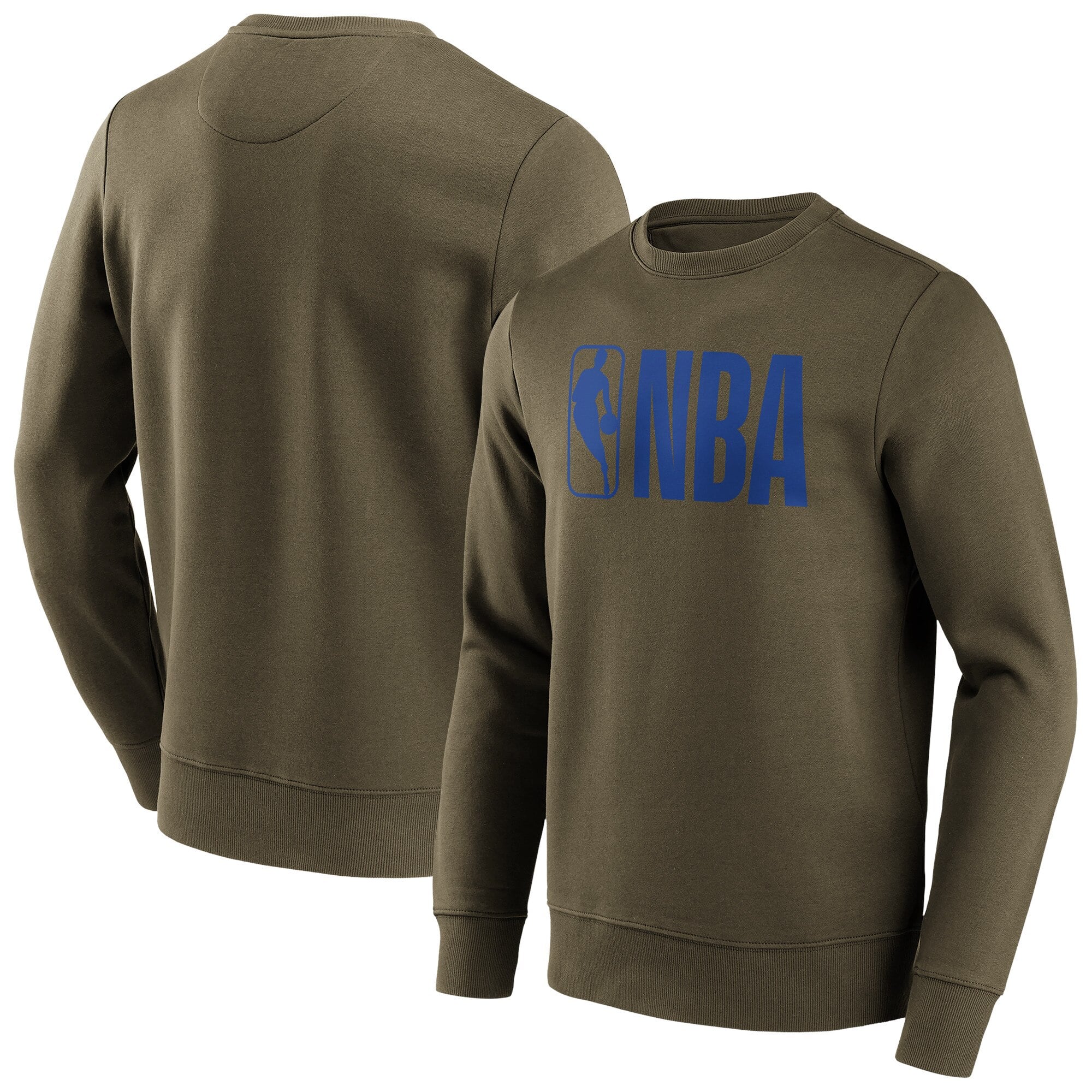 NBA Fanatics Branded Fashion Color Wordmark Crew Sudadera - Hombre
