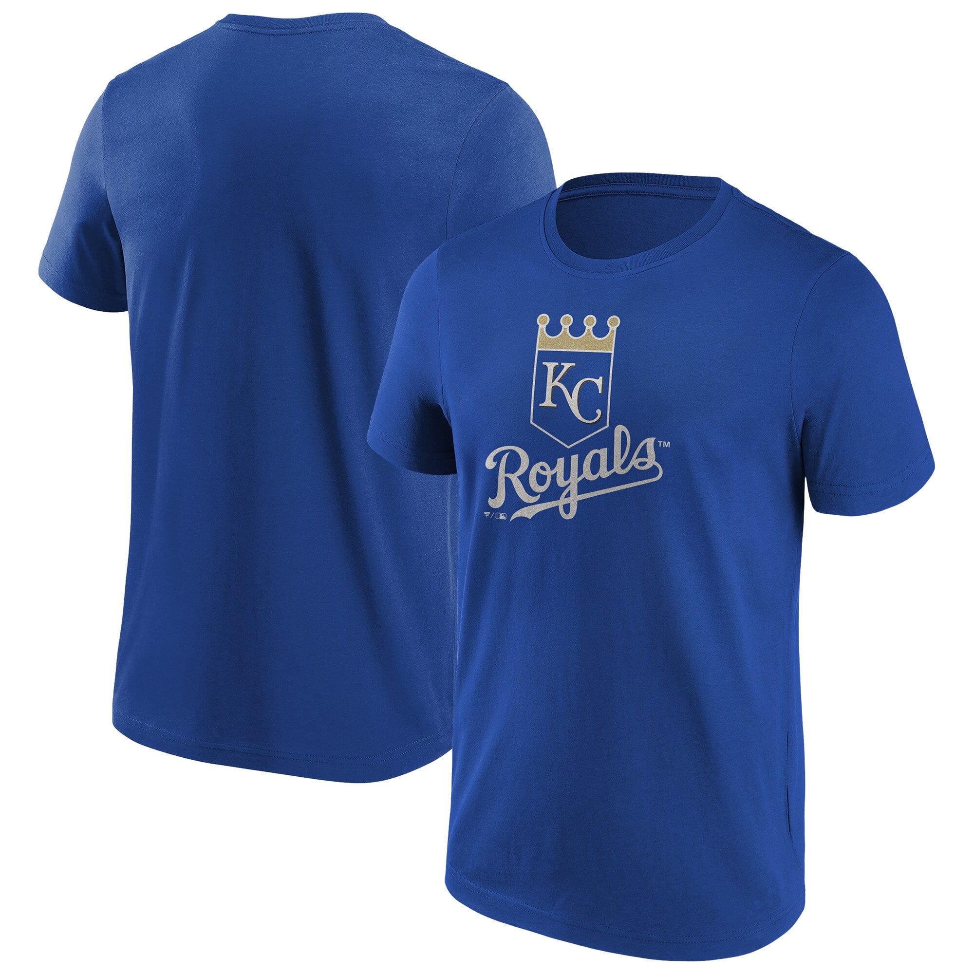 Kansas City Royals Iconic Primary Colour Logo Graphic T-Shirt – Mens
