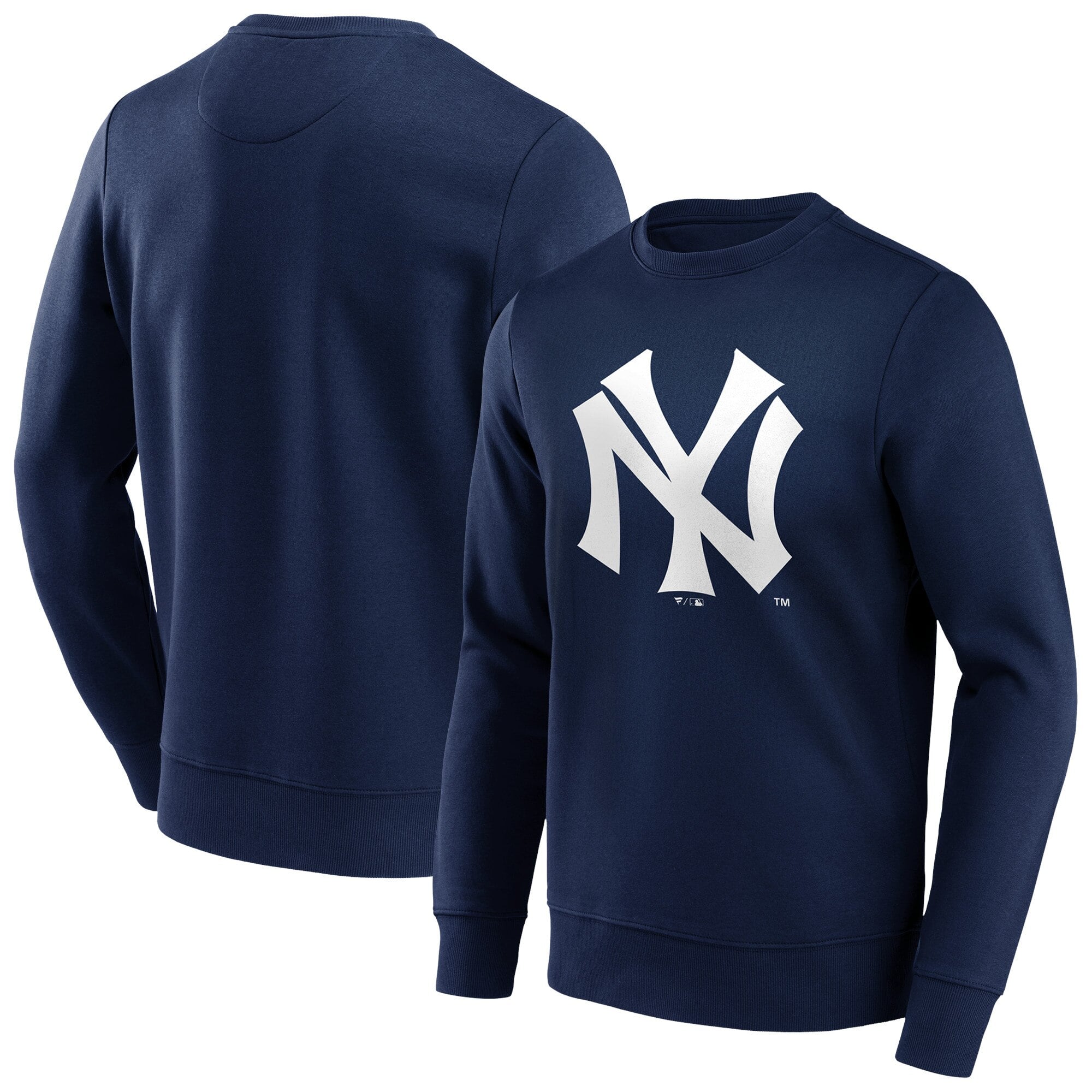 Felpa girocollo con grafica vintage True Classics dei New York Yankees - Uomo