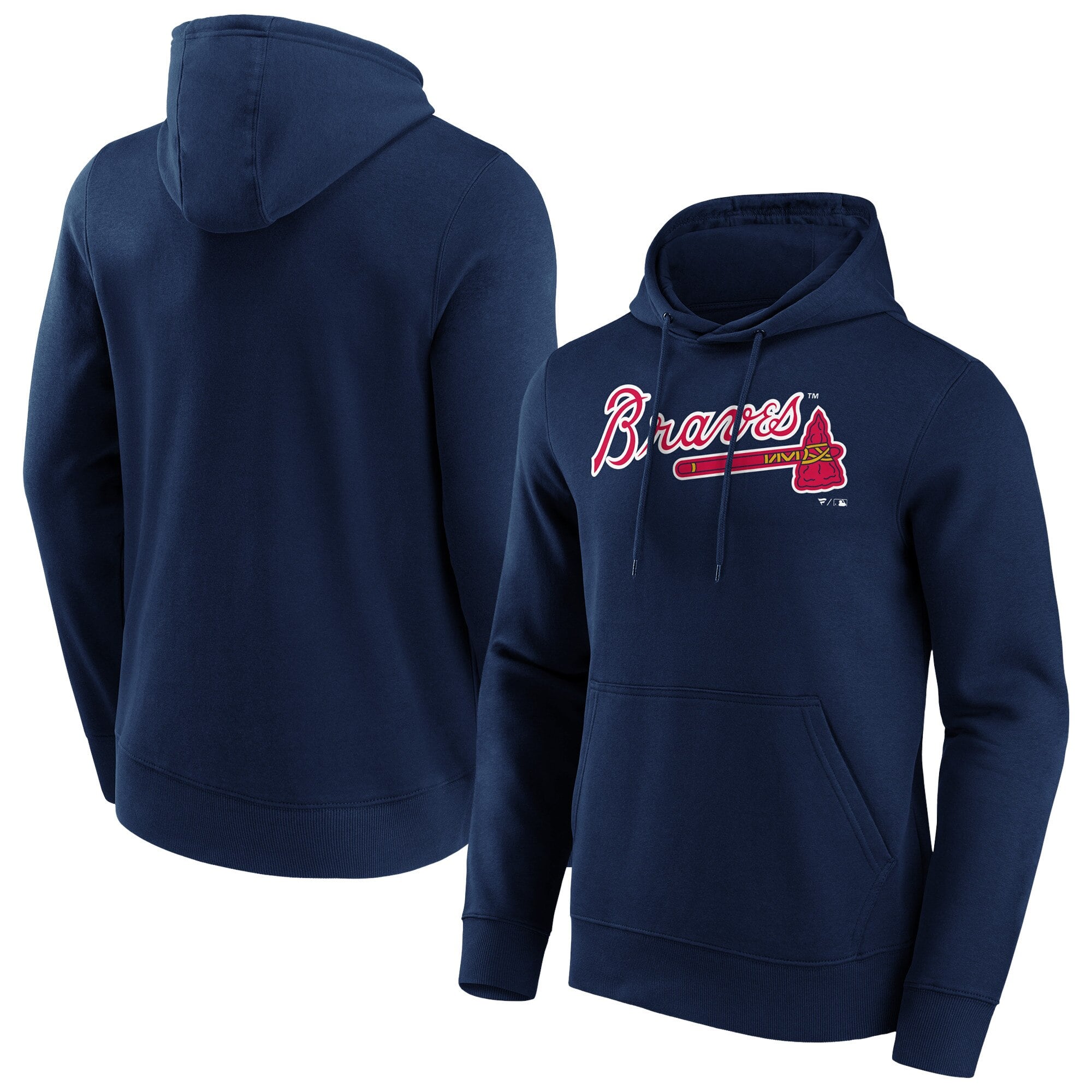 Atlanta Braves Iconic Primary Colour Logo Graphic Hoodie – Mens Atlanta Braves Iconic Primary Colour Logo Graphic Hoodie – Mens