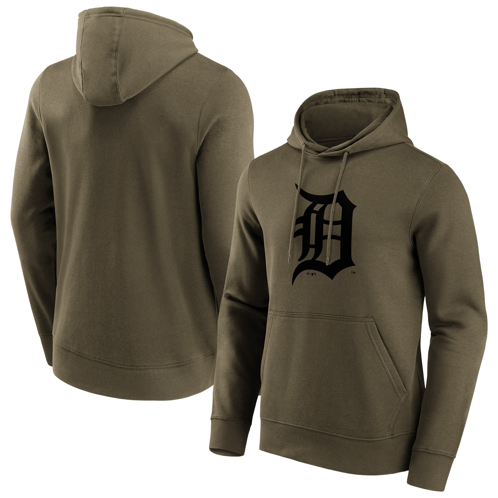 Felpa con cappuccio grafica con logo iconico preferito dei Detroit Tigers - Uomo