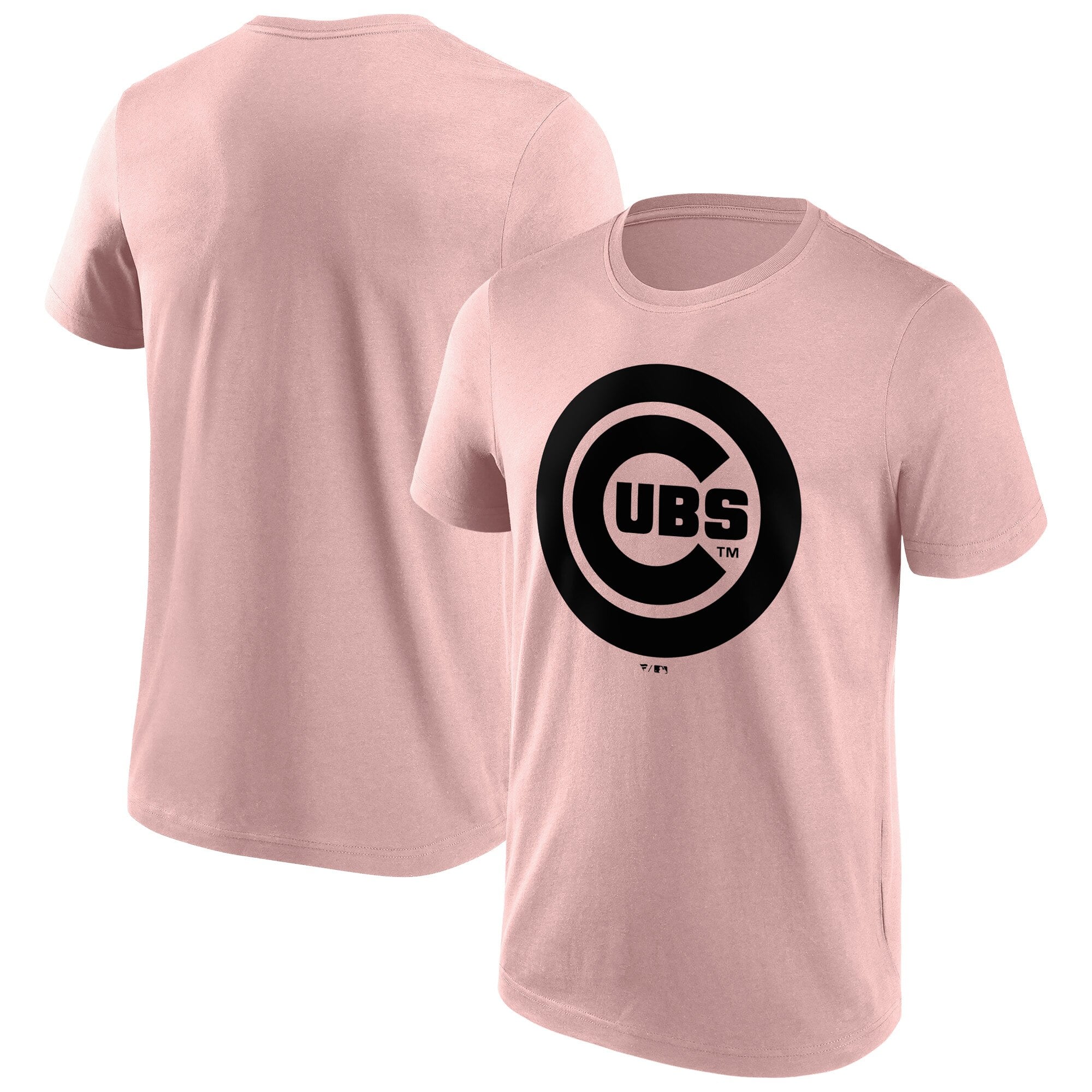 T-shirt con logo a colori alla moda dei Chicago Cubs - Uomo