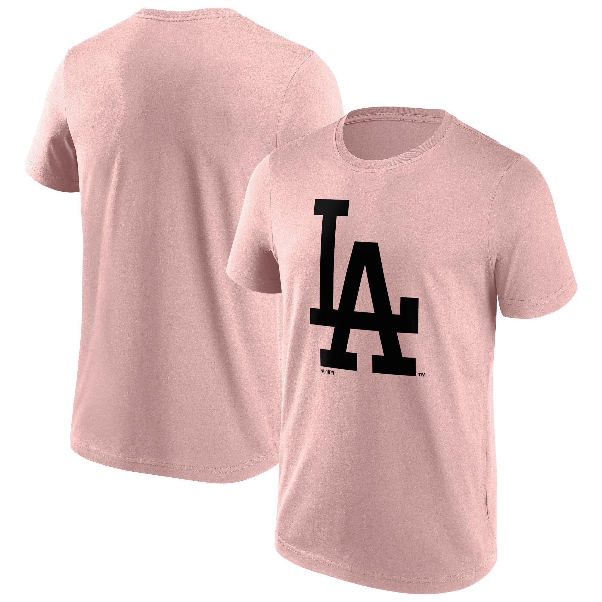 T-shirt con logo a colori alla moda dei Los Angeles Dodgers - Uomo