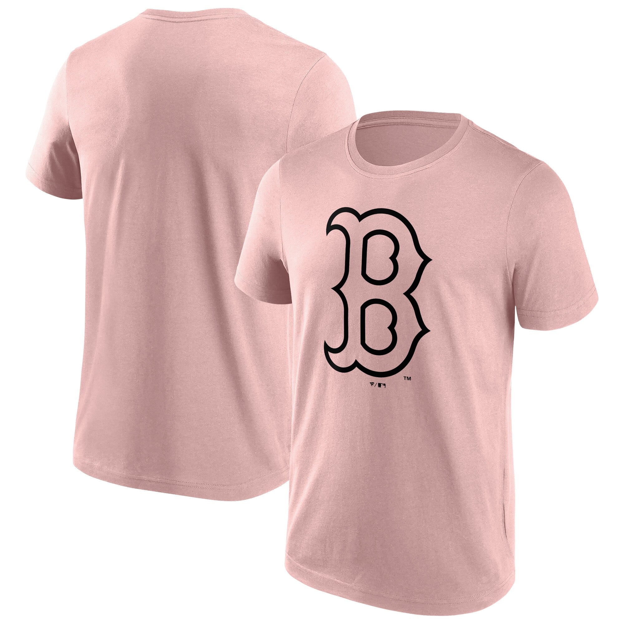 T-shirt con logo colorato alla moda dei Boston Red Sox - Uomo
