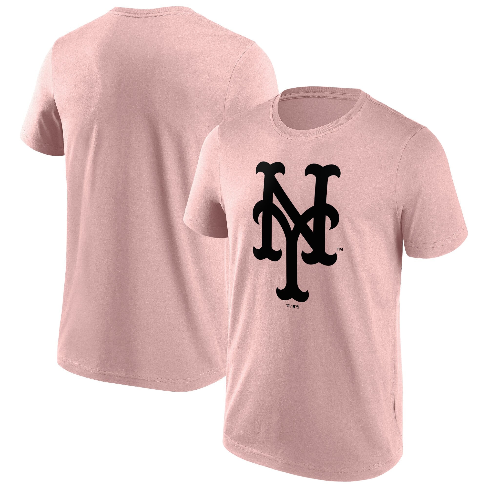 T-shirt con logo a colori alla moda dei New York Mets - Uomo