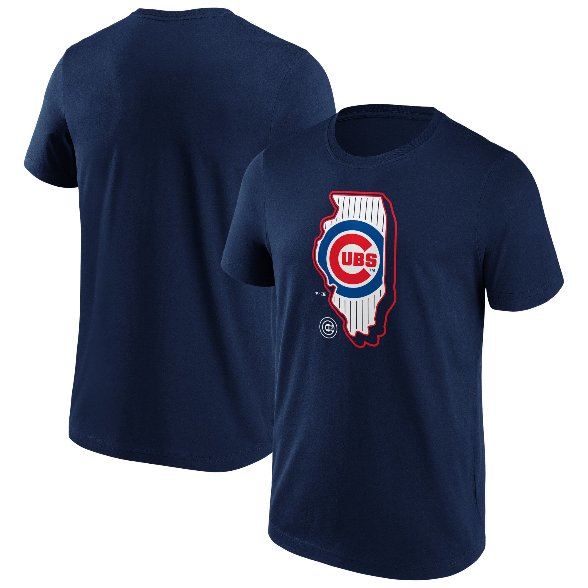 Chicago Cubs Hometown Graphic T-Shirt – Navy Mens