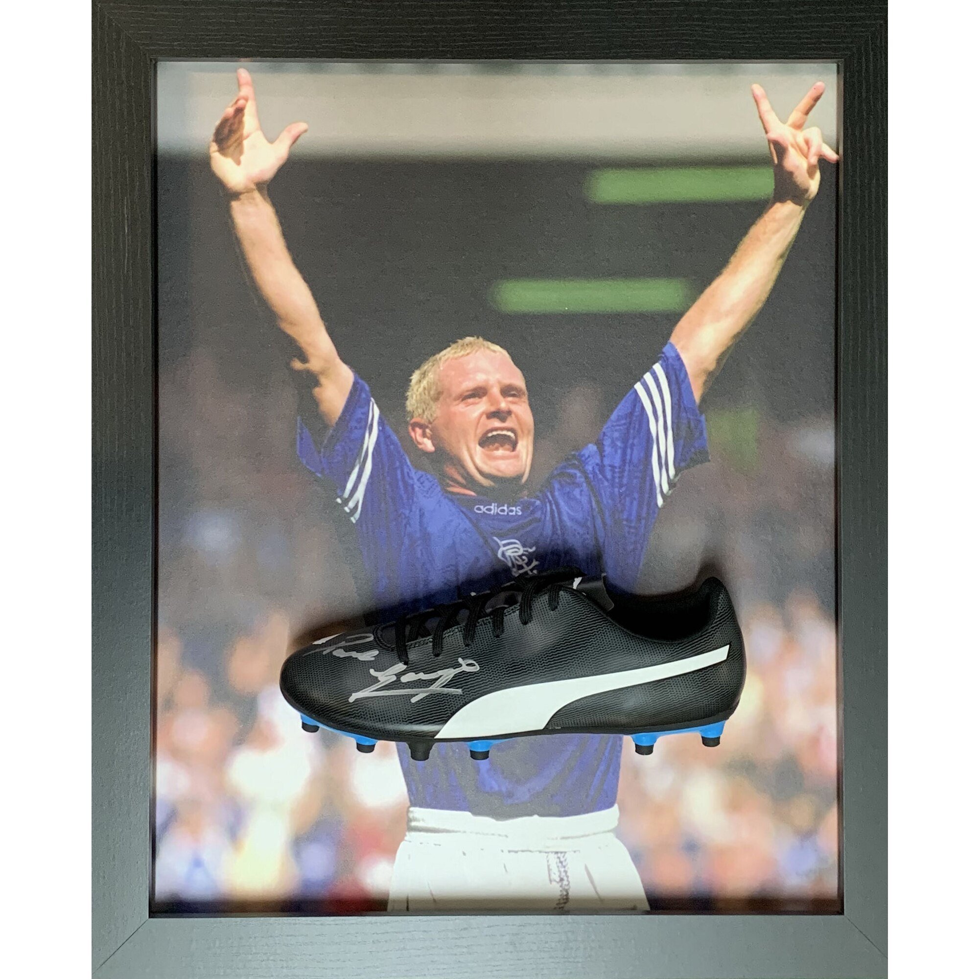 Scarpa da calcio Paul Gascoigne - Con cornice