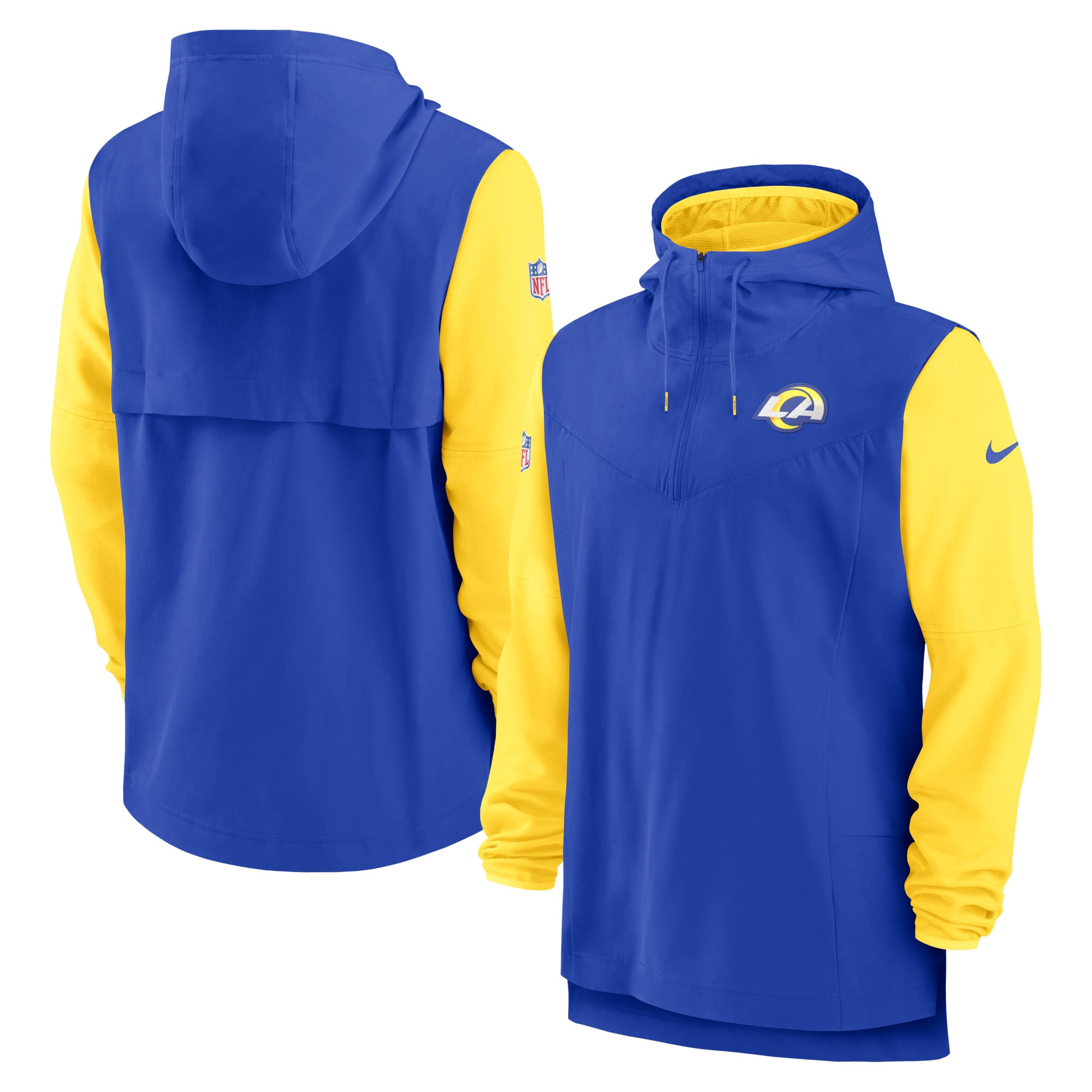 Los Angeles Rams Sideline Nike Player Lightweight Jacket – Mens