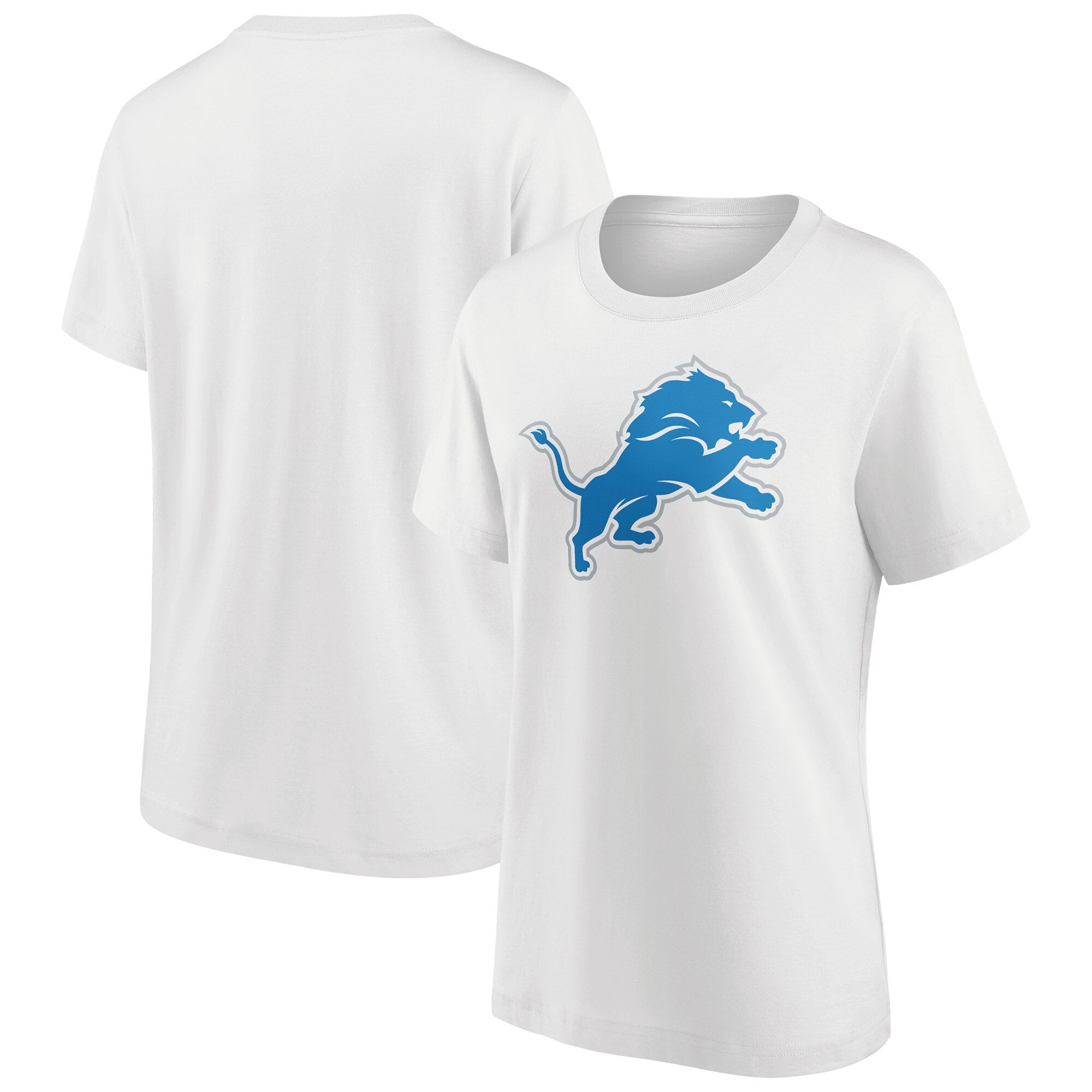 T-shirt graphique avec logo principal Detroit Lions - Femmes