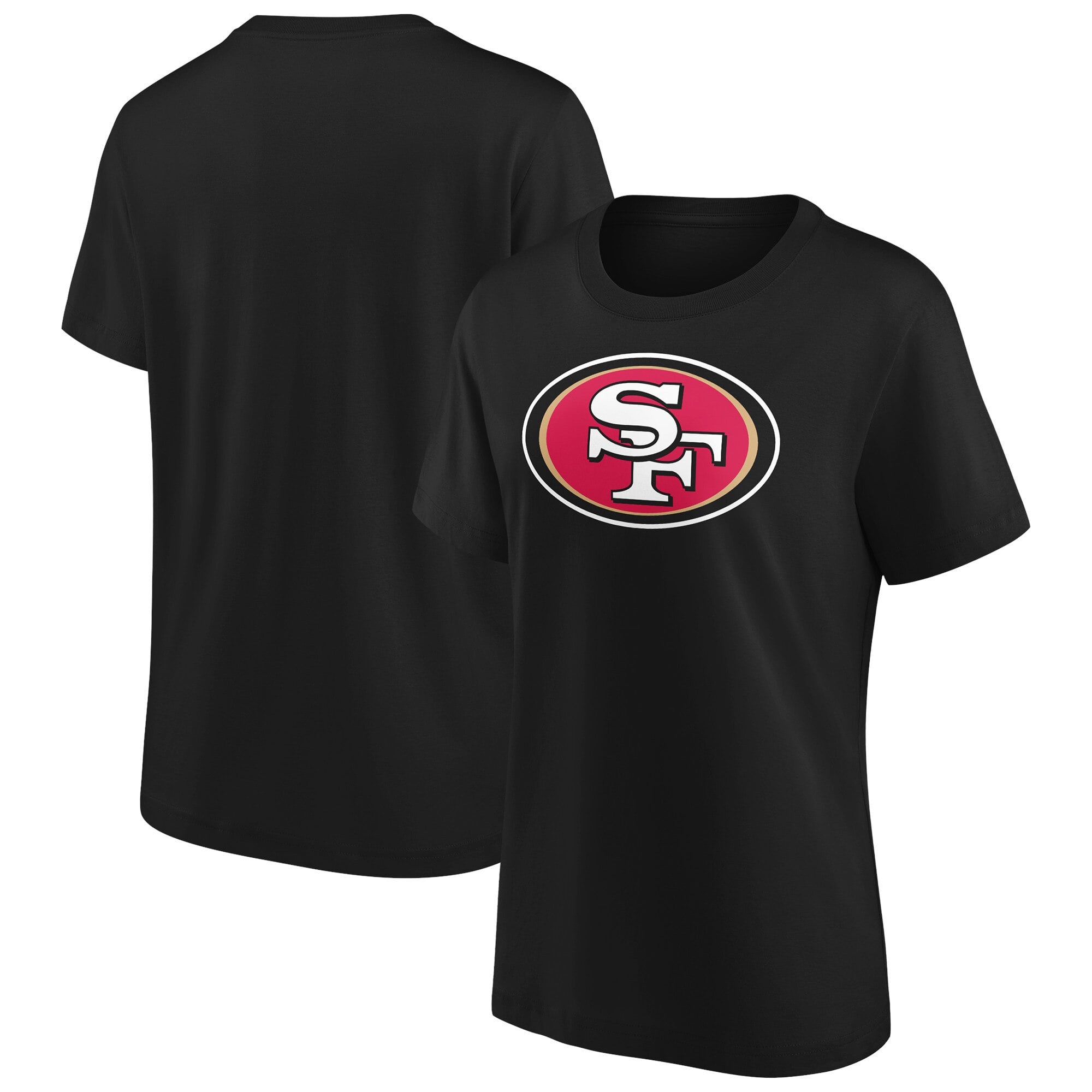 Camiseta con gráfico del logotipo principal de los San Francisco 49ers - Mujer