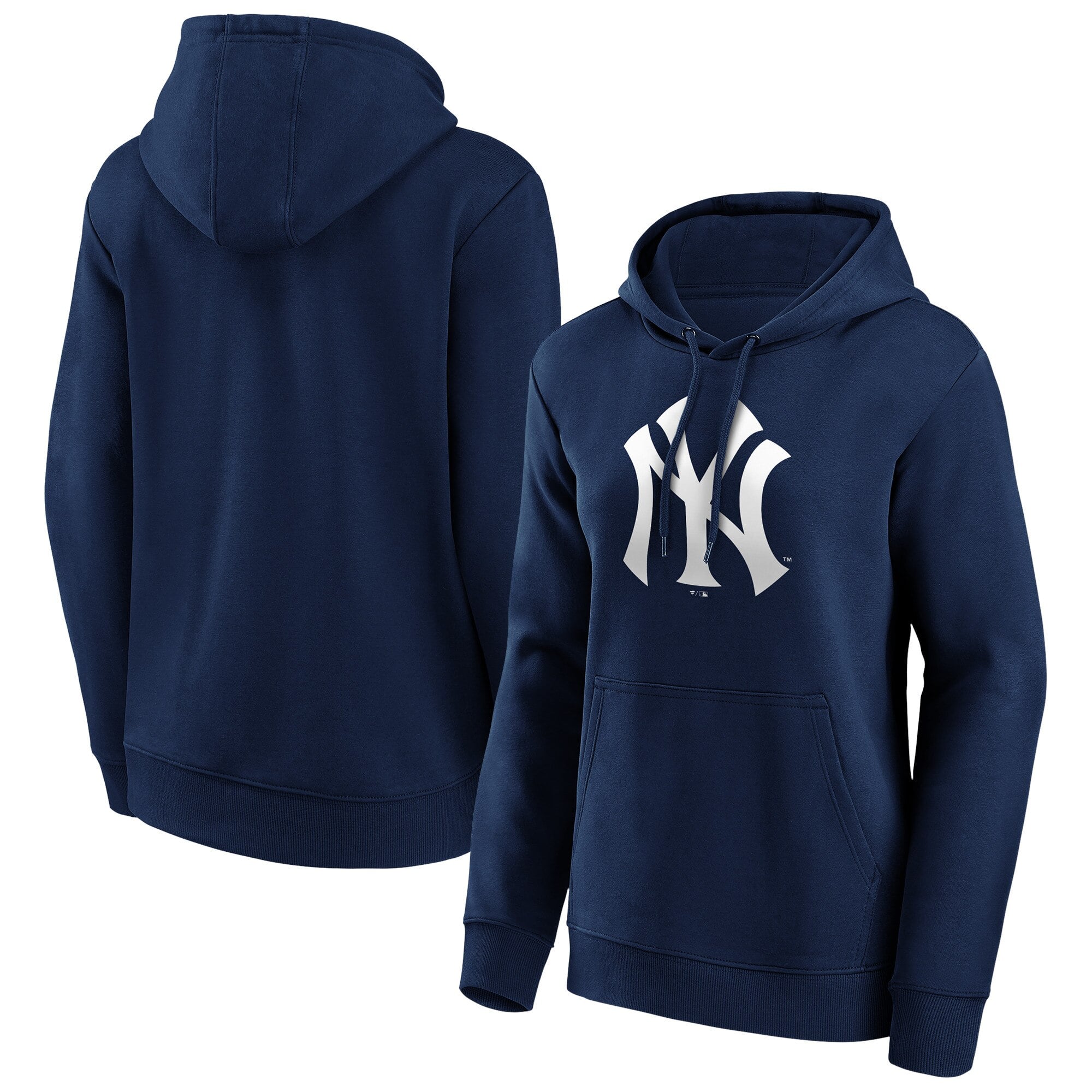Felpa con cappuccio grafica con logo Primary dei New York Yankees - Donna