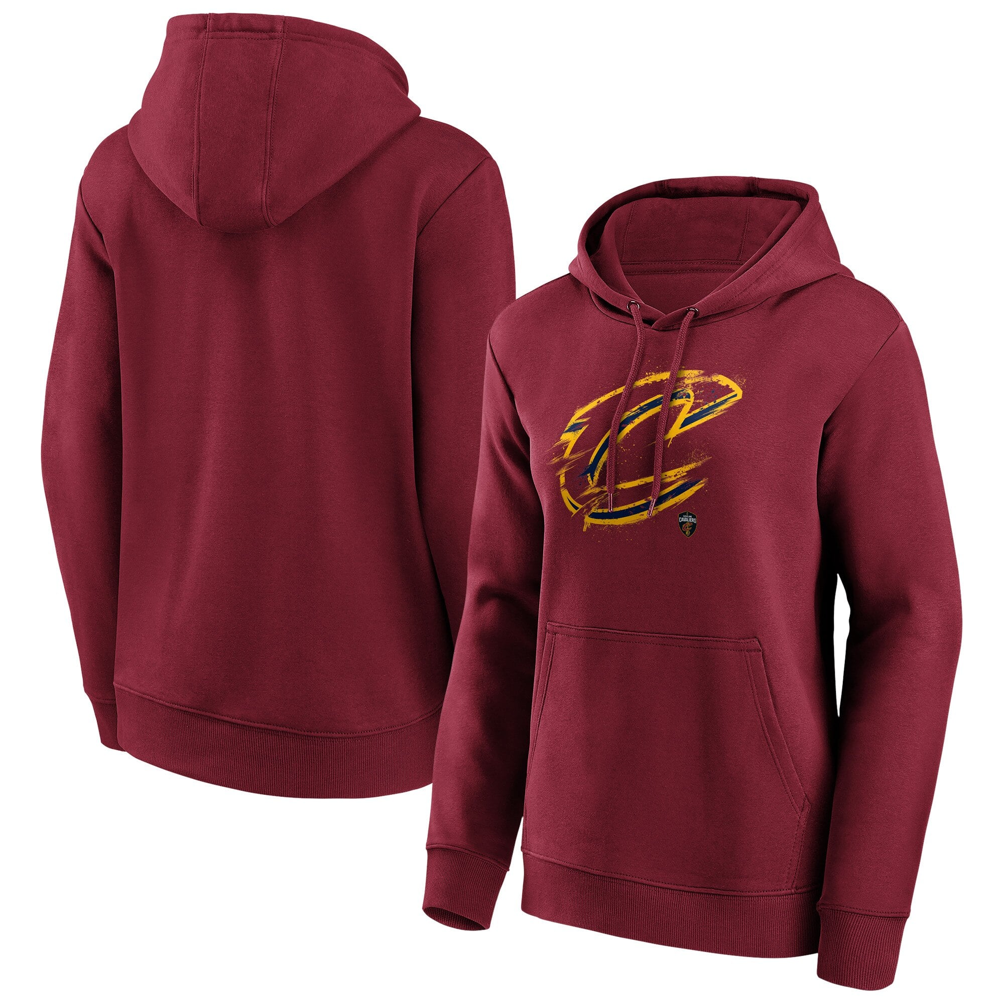 Cleveland Cavaliers Splatter Graphic Hoodie – Womens Cleveland Cavaliers Splatter Graphic Hoodie – Womens