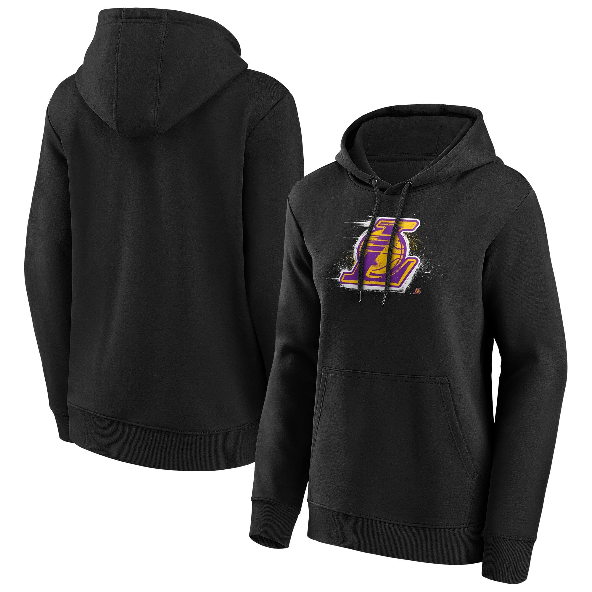 Los Angeles Lakers Fanatics Branded Splatter Graphic Hoodie - Damen