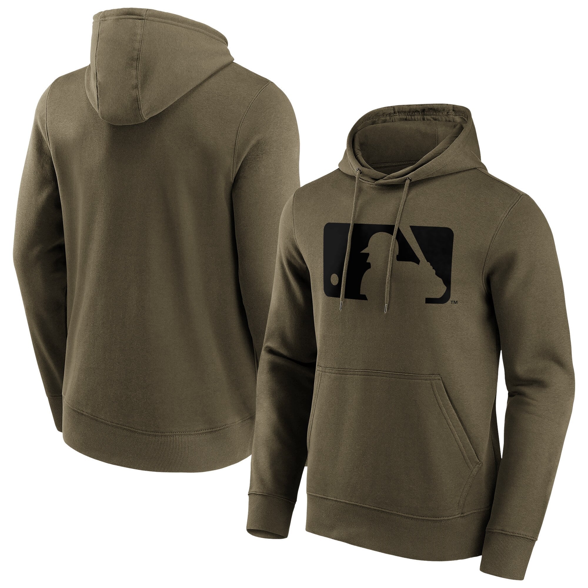 Felpa con cappuccio grafica con logo iconico preferito MLB - Cachi - Uomo