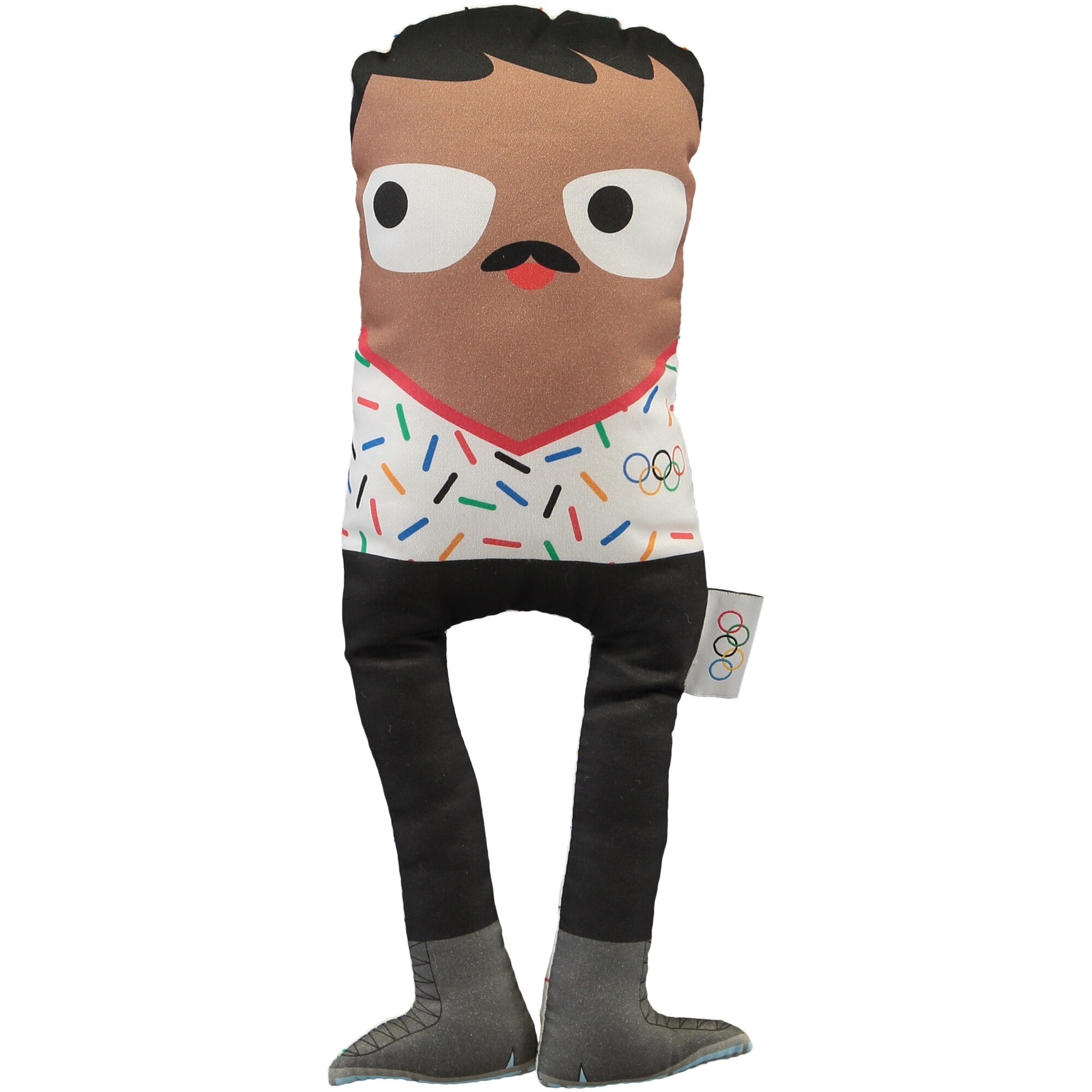 Peluche sportive de la collection olympique - Patinage masculin