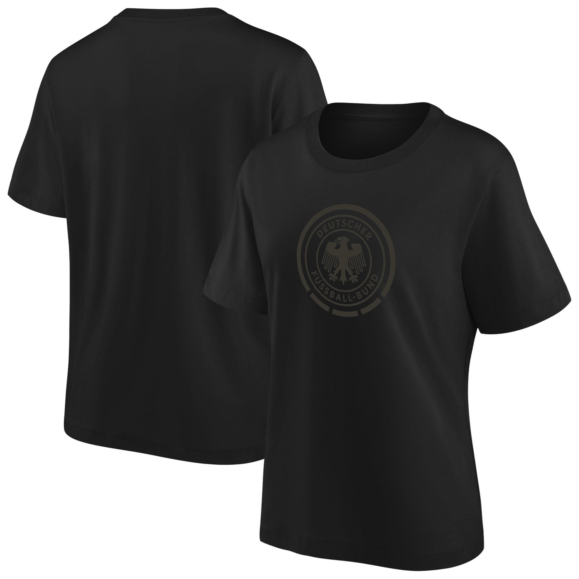 T-shirt oversize graphique avec détails DFB - Noir - Femme