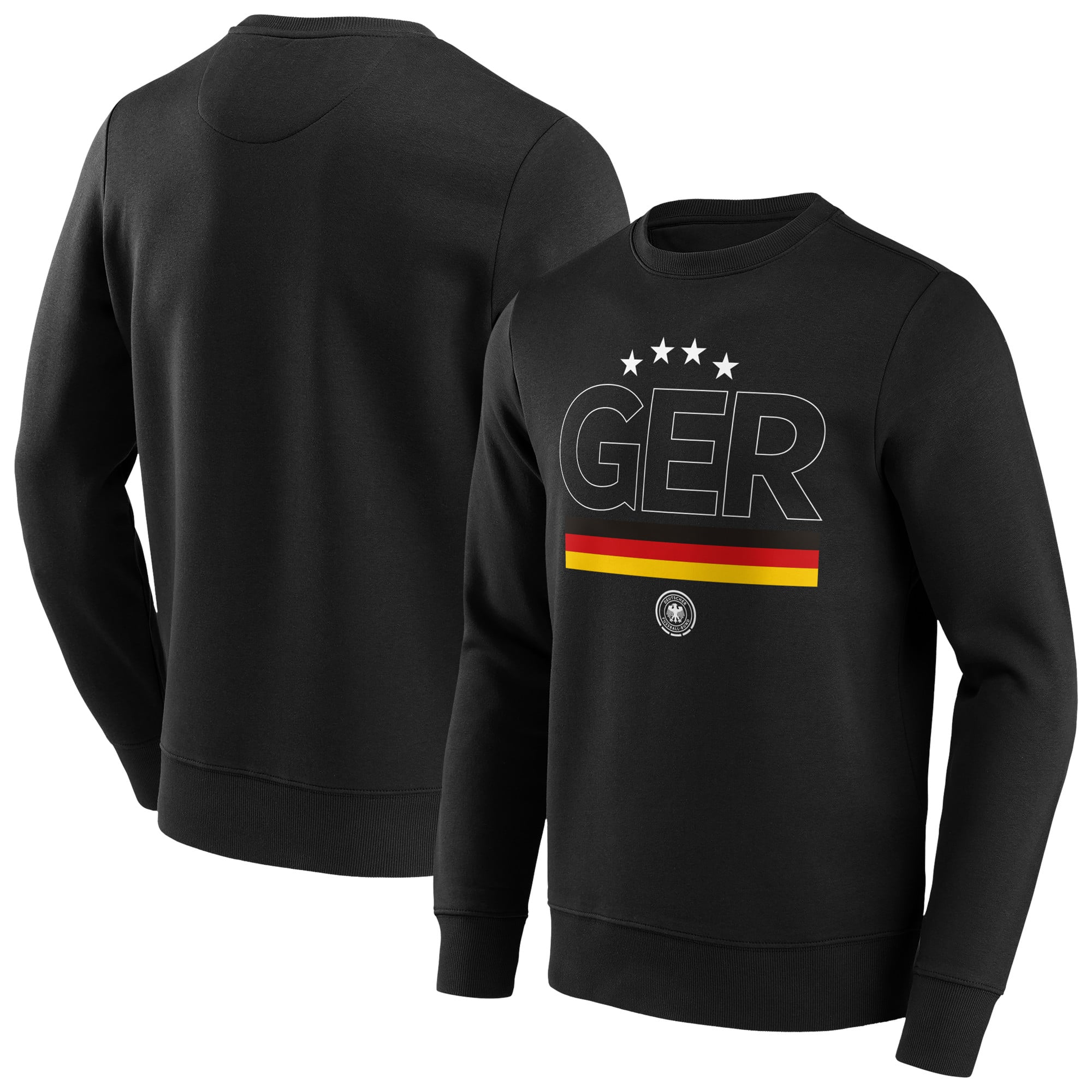 DFB Revert Graphic Crew Sweatshirt - Noir - Homme