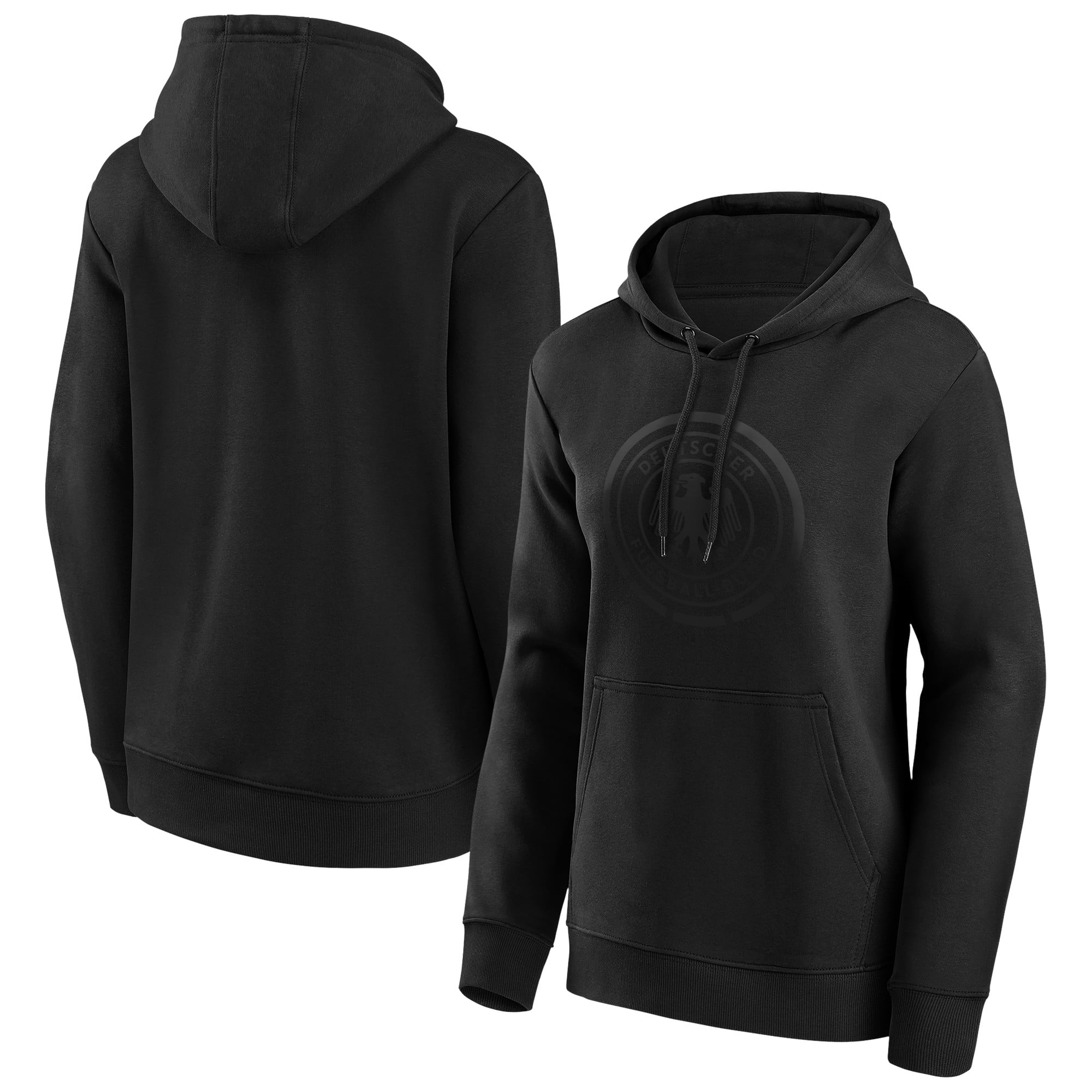 Sweat à capuche DFB Detail Graphic - Noir - Femme