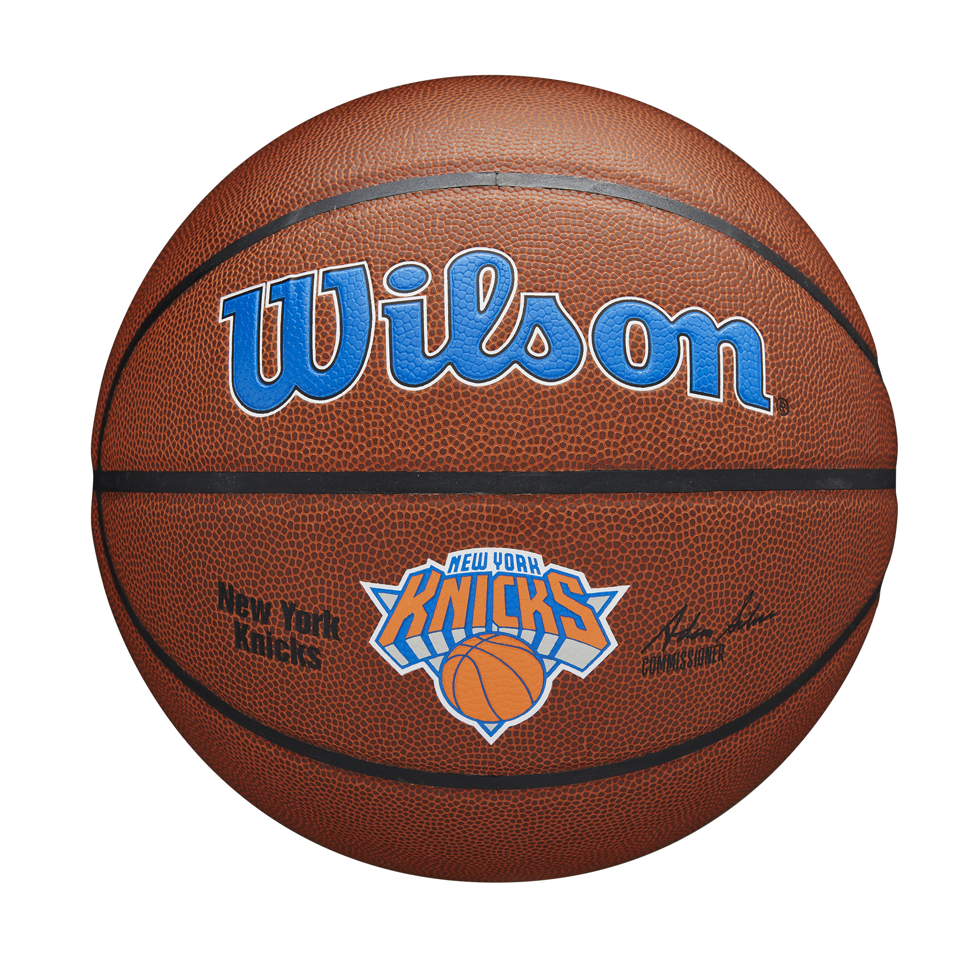 New York Knicks Wilson NBA Team Composite Basketball – Größe 7