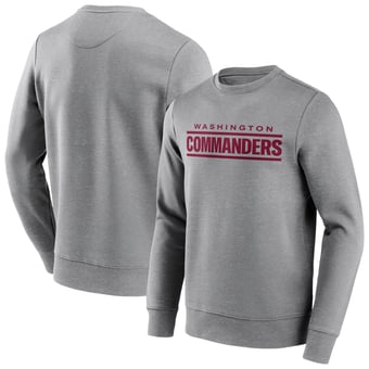 Washington Commanders Wordmark Graphic Crew Sweatshirt - Mens