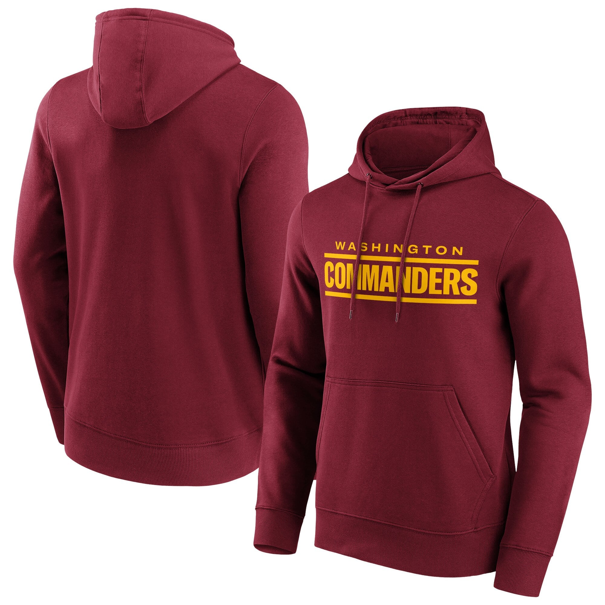 Felpa con cappuccio grafica Washington Commanders Wordmark - Uomo