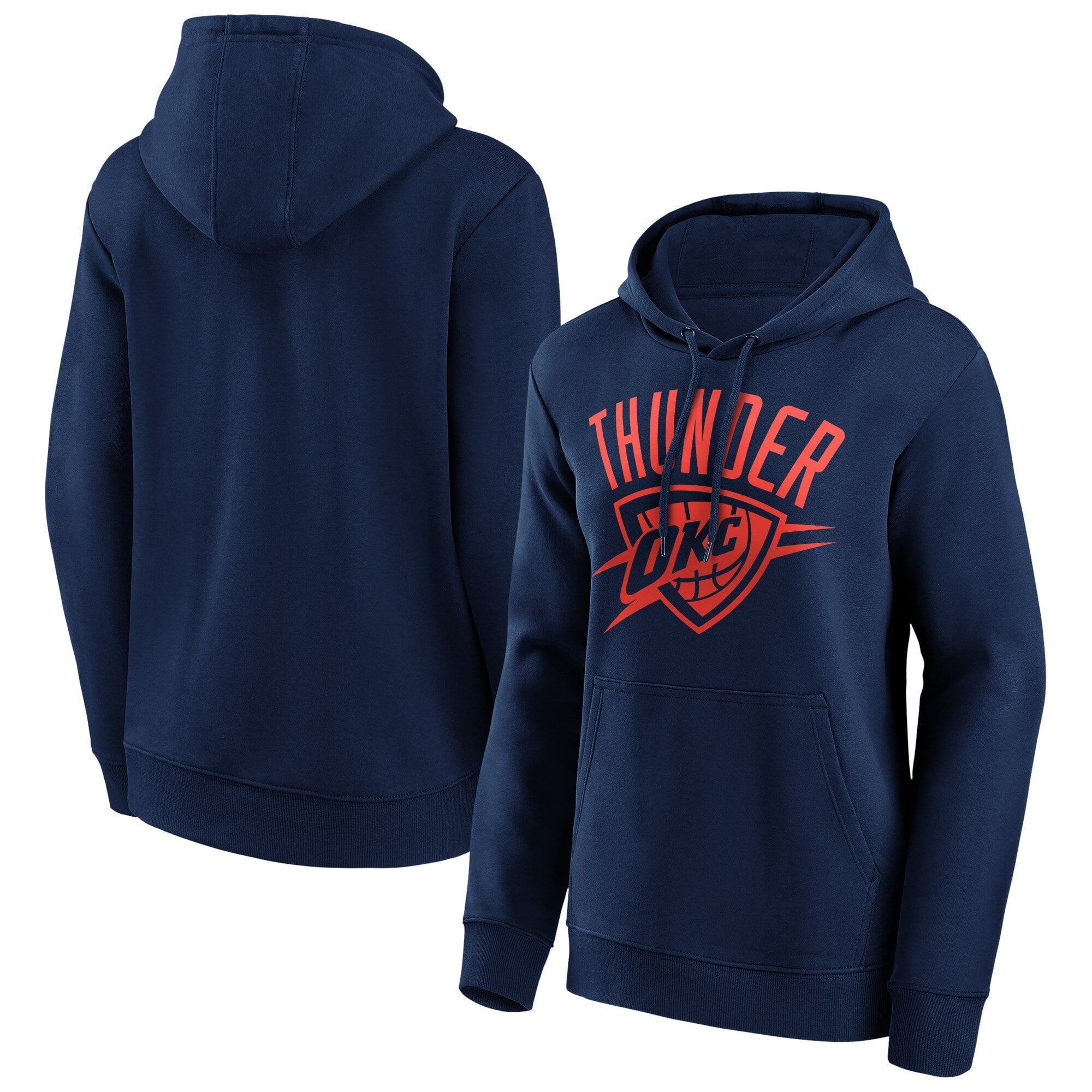Sudadera con capucha y logo mono icónico de los Oklahoma City Thunder - Mujer