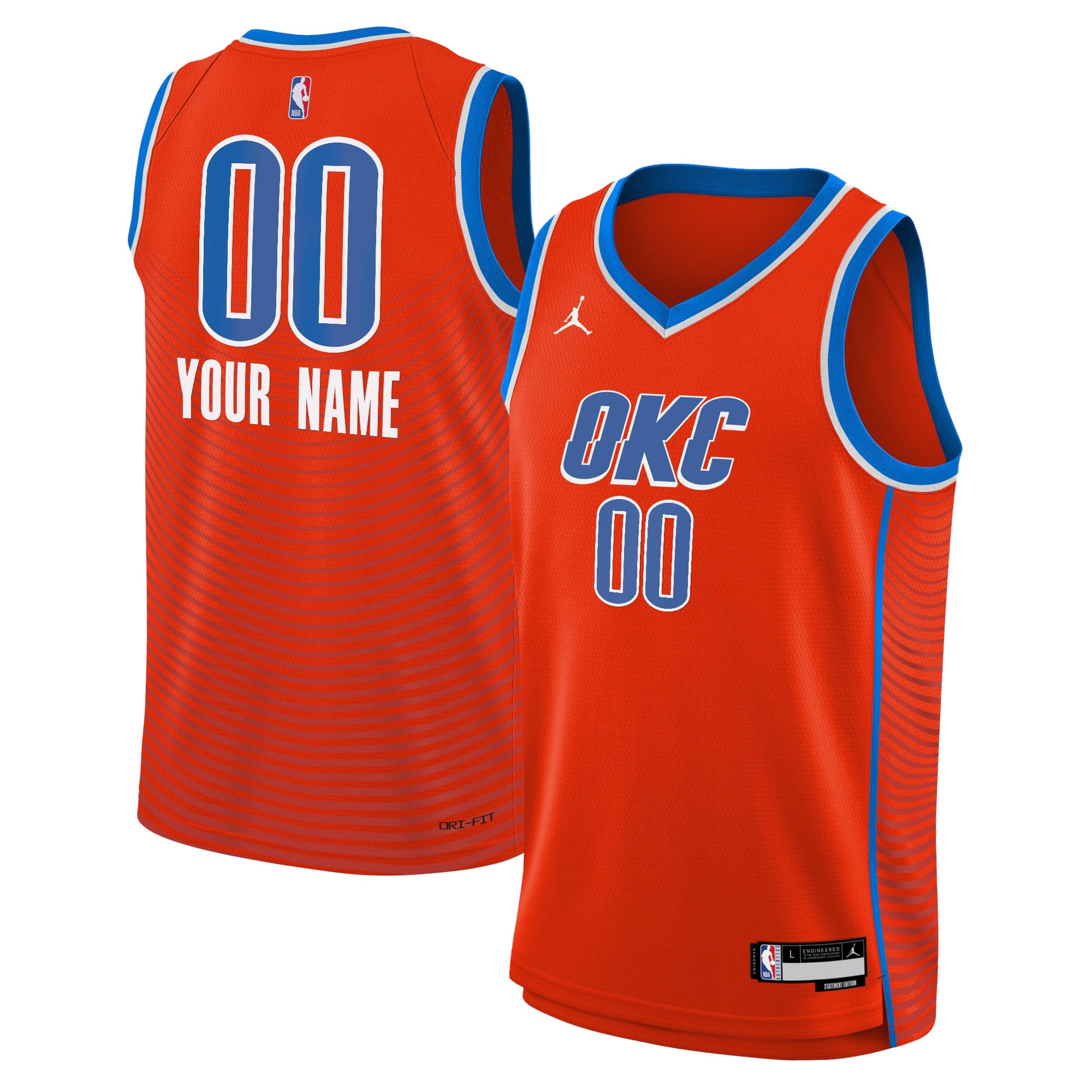 Oklahoma City Thunder Jordan Statement Swingman Jersey 22 - Personalizado - Jóvenes