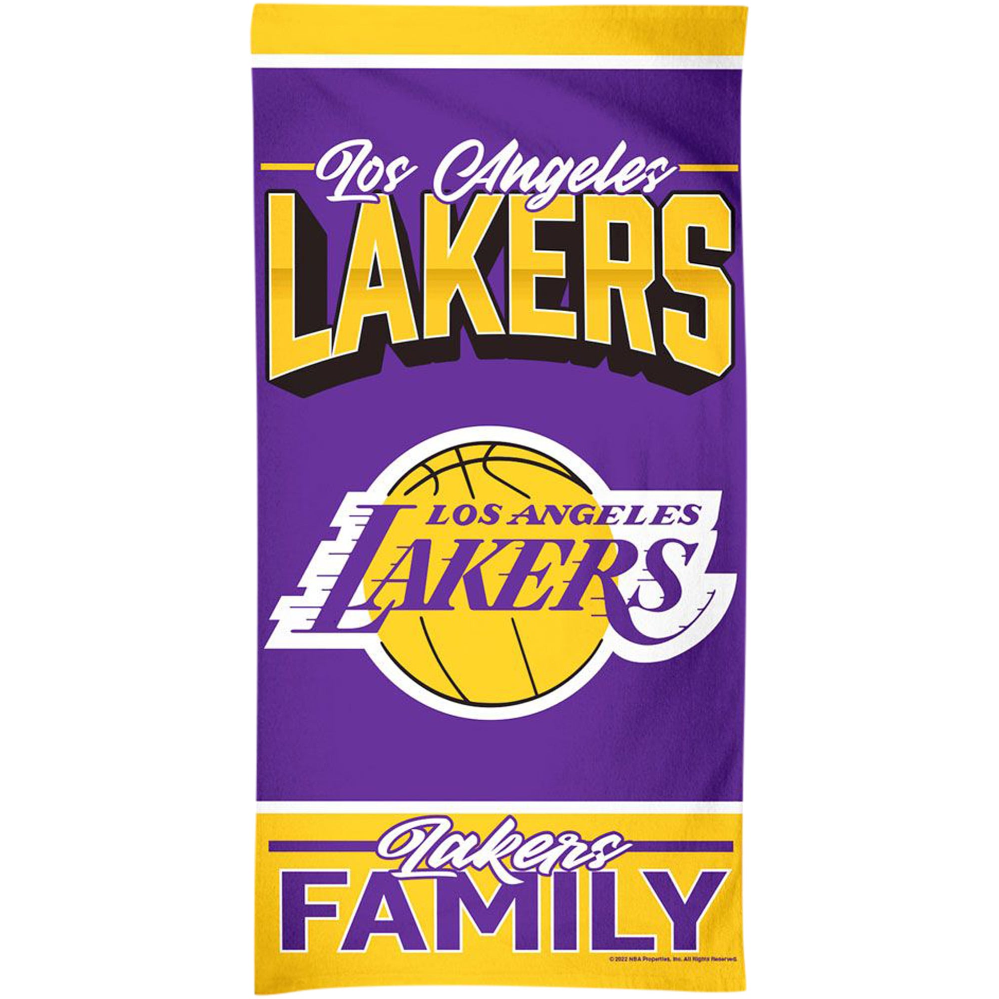 Los Angeles Lakers Strandtuch – 30 B x 60 H Zoll