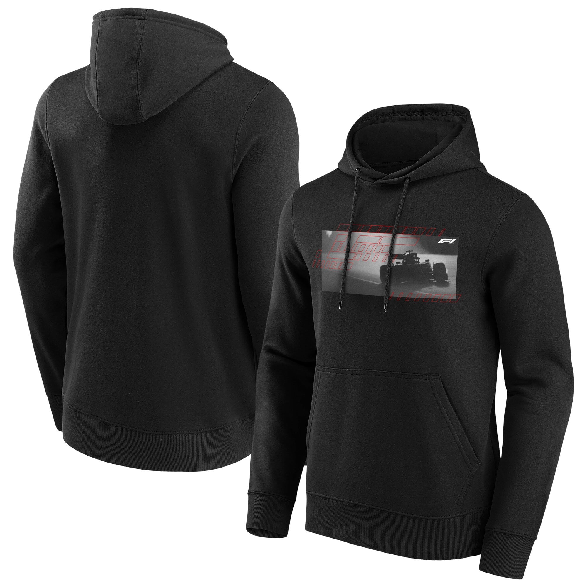 Sweat capuche Formula 1 Element Graphique - Noir
