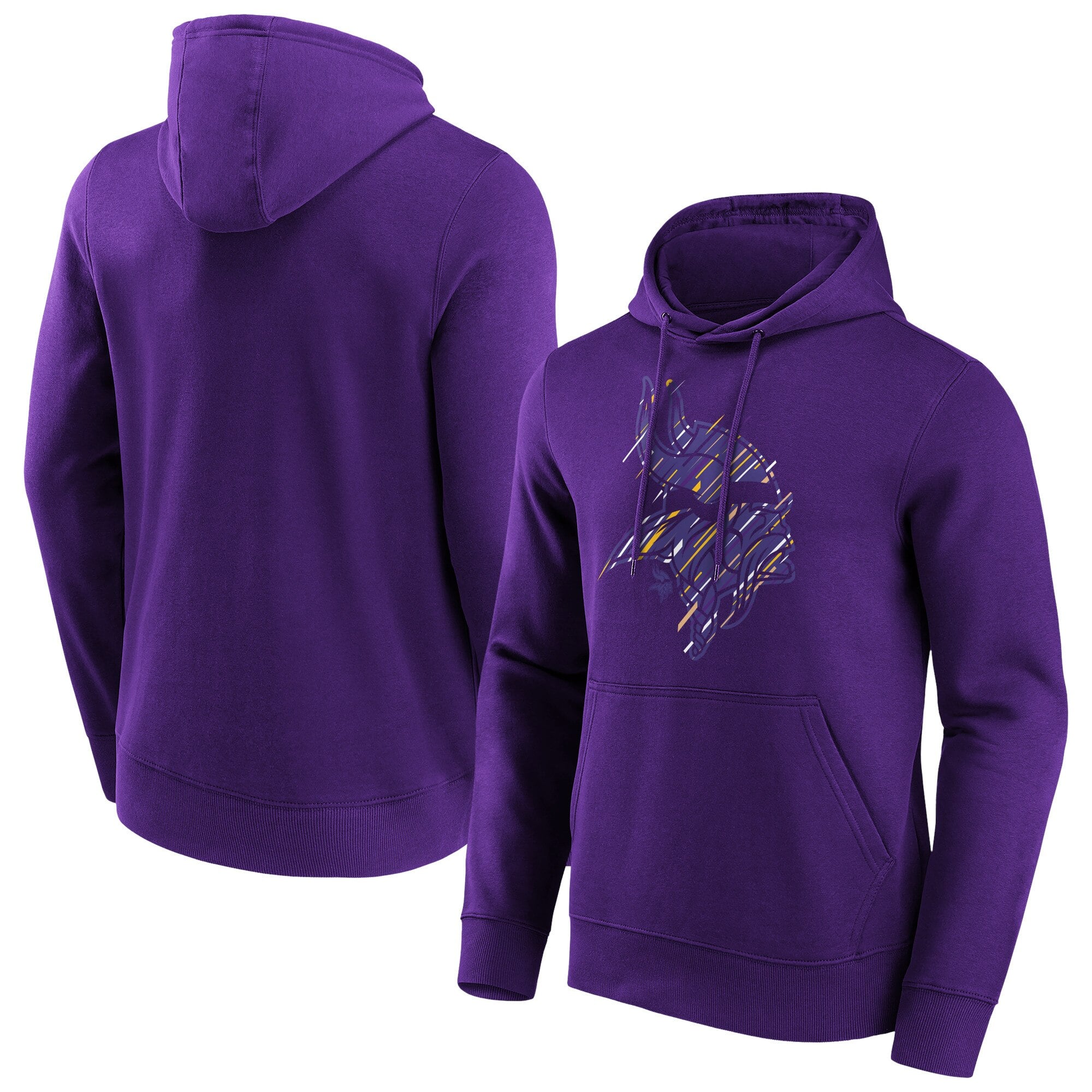 Felpa con cappuccio Etch dei Minnesota Vikings - Uomo