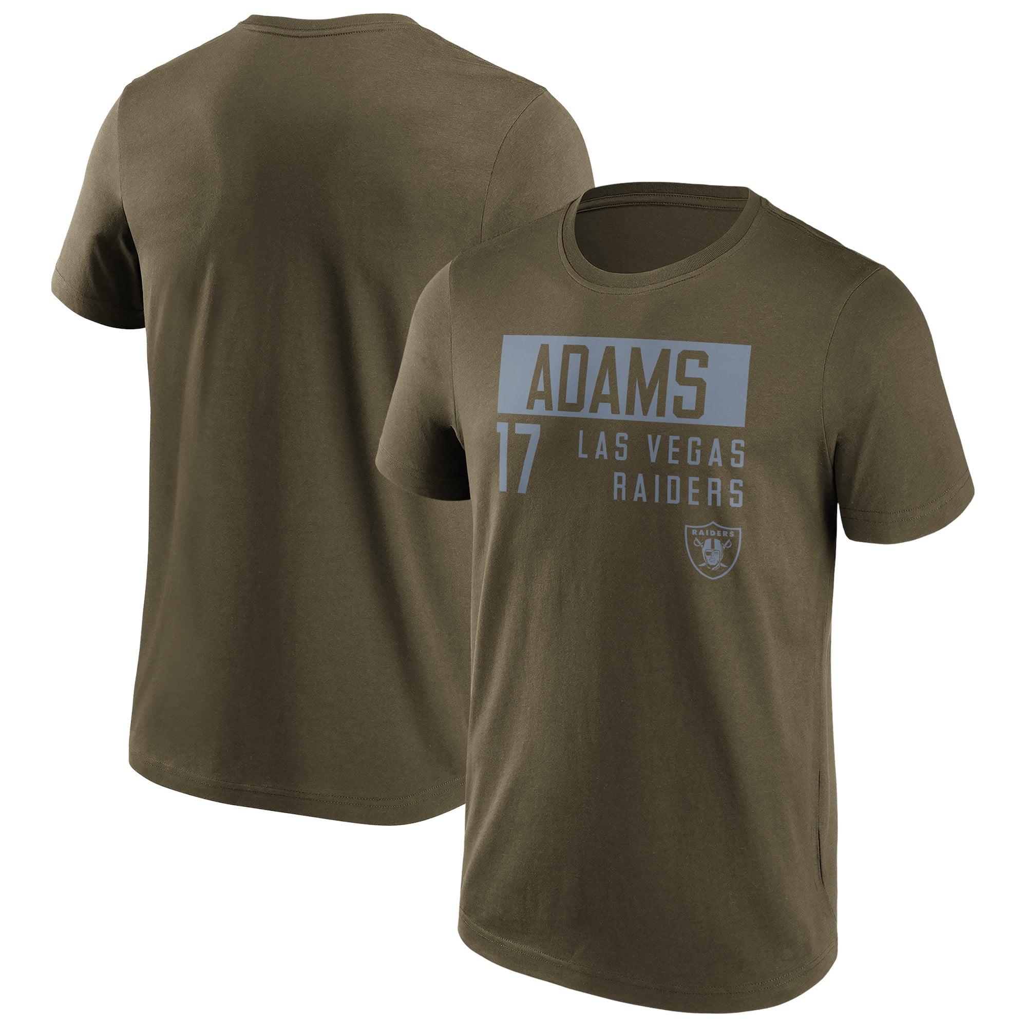 Maglietta con nome e numero alla moda di Las Vegas Raiders - Davante Adams - Uomo