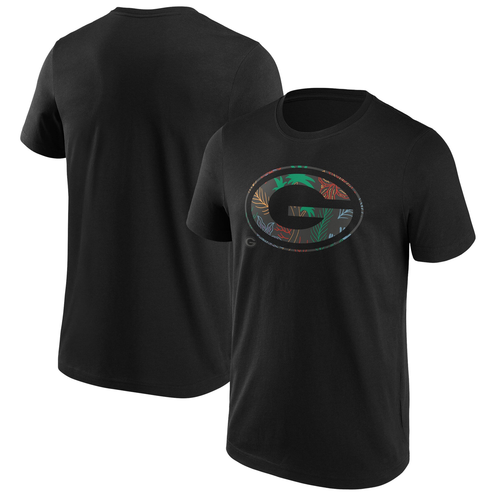 Green Bay Packers Summer Beach 1 T-Shirt - Mens