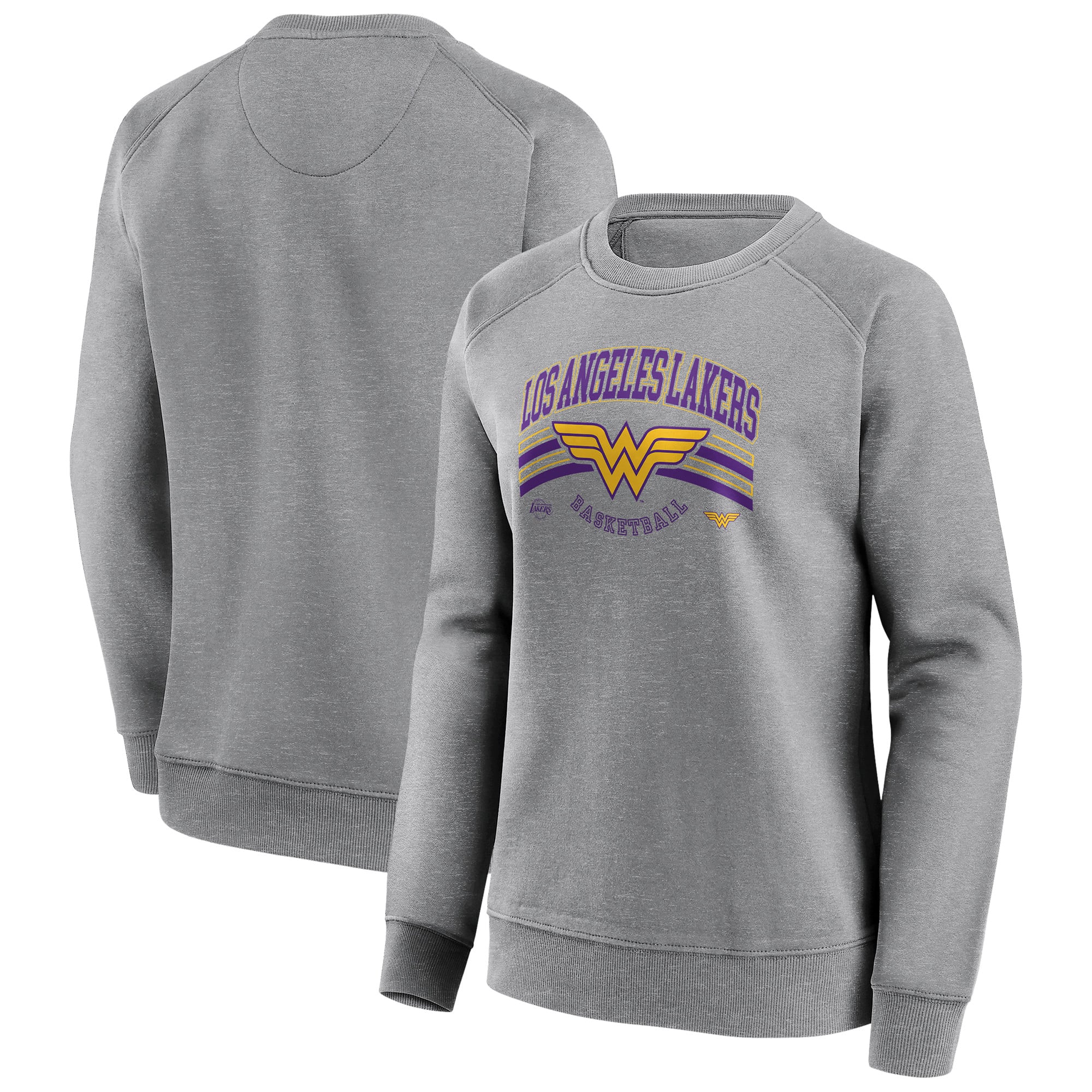 Los Angeles Lakers DC Wonder Women Basketball Graphic Crew Sweatshirt – Damen