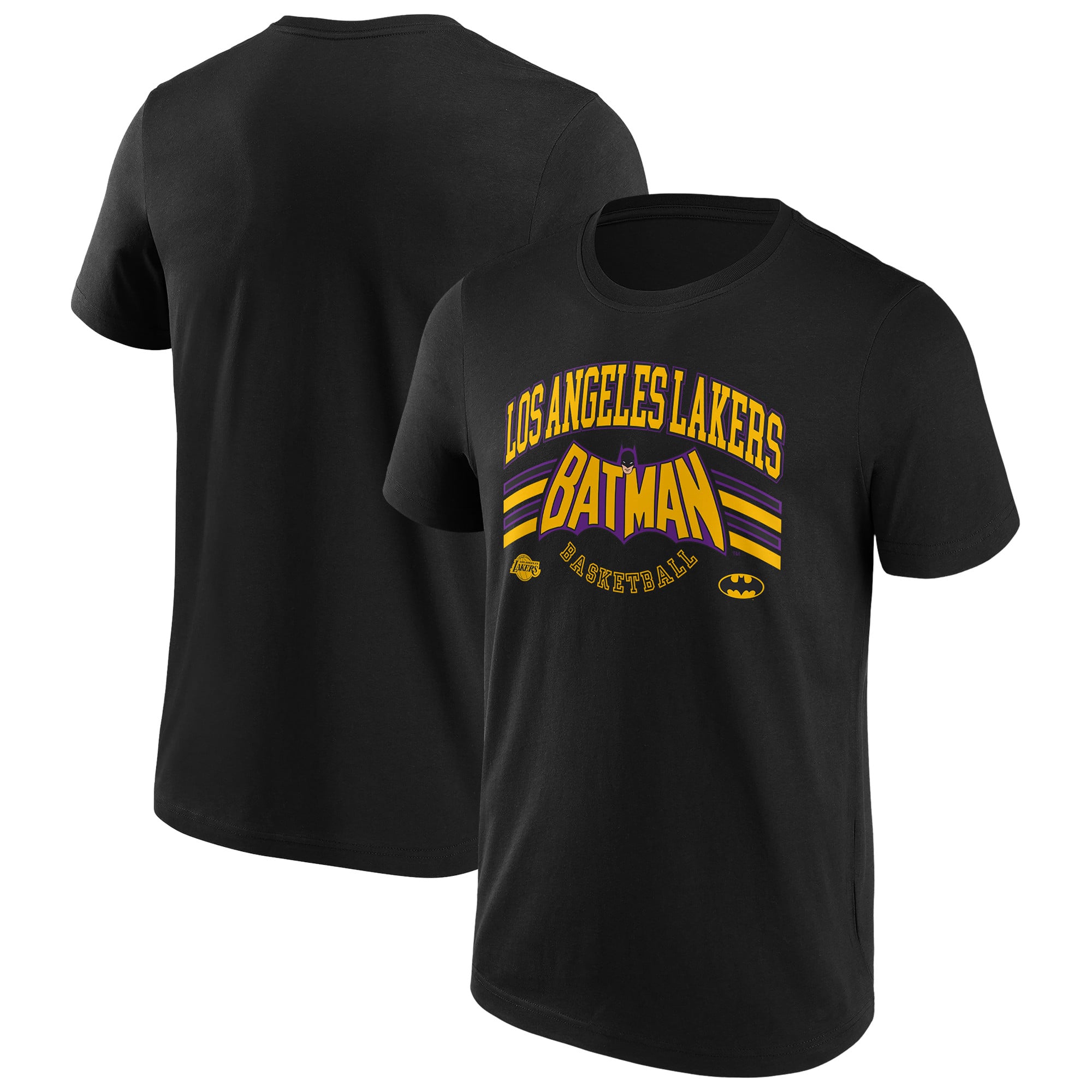 Los Angeles Lakers DC Batman Basketball Graphic T-Shirt - Mens