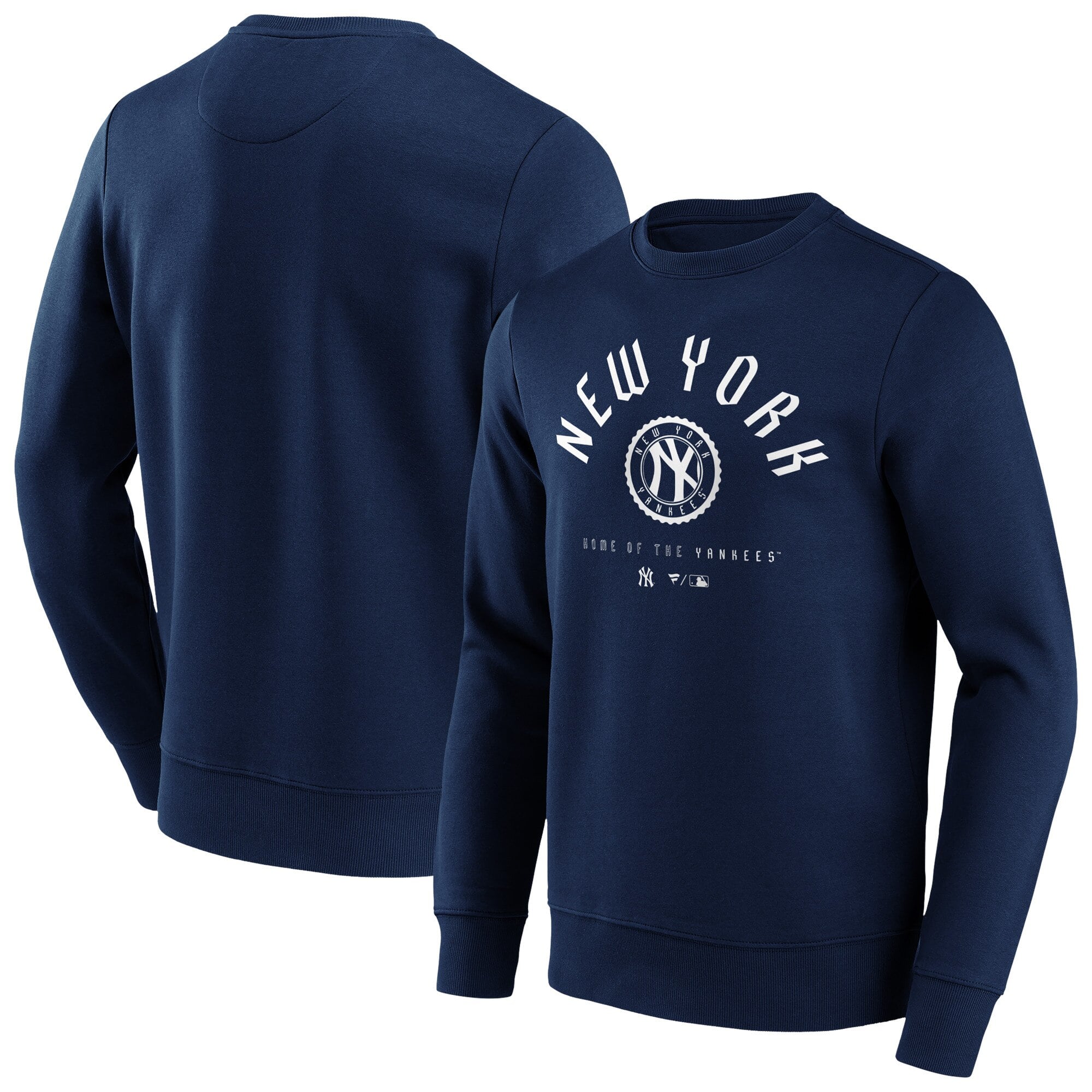 New York Yankees Felpa College Stamp Fanatics - Uomo