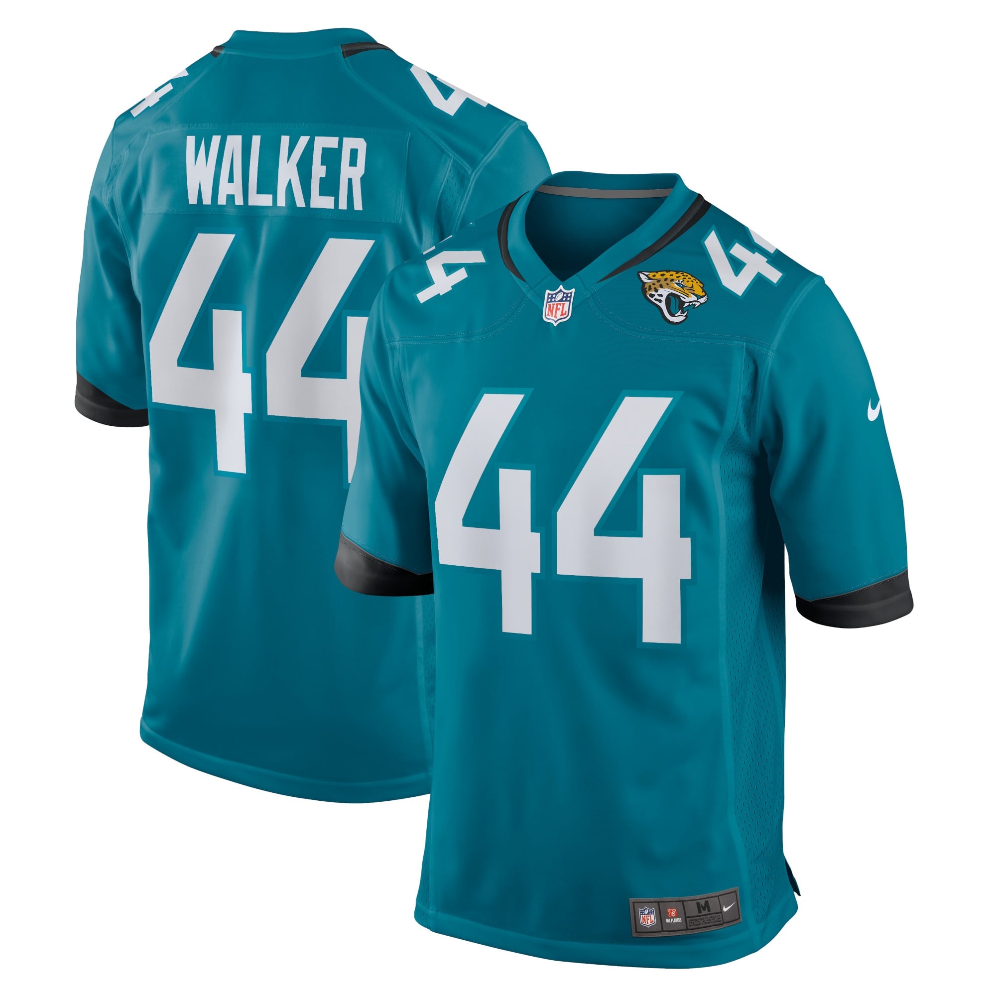 Camiseta Nike Game de la 1ª equipación del Jacksonville Jaguars - Verde azulado - Travon Walker - Jóvenes