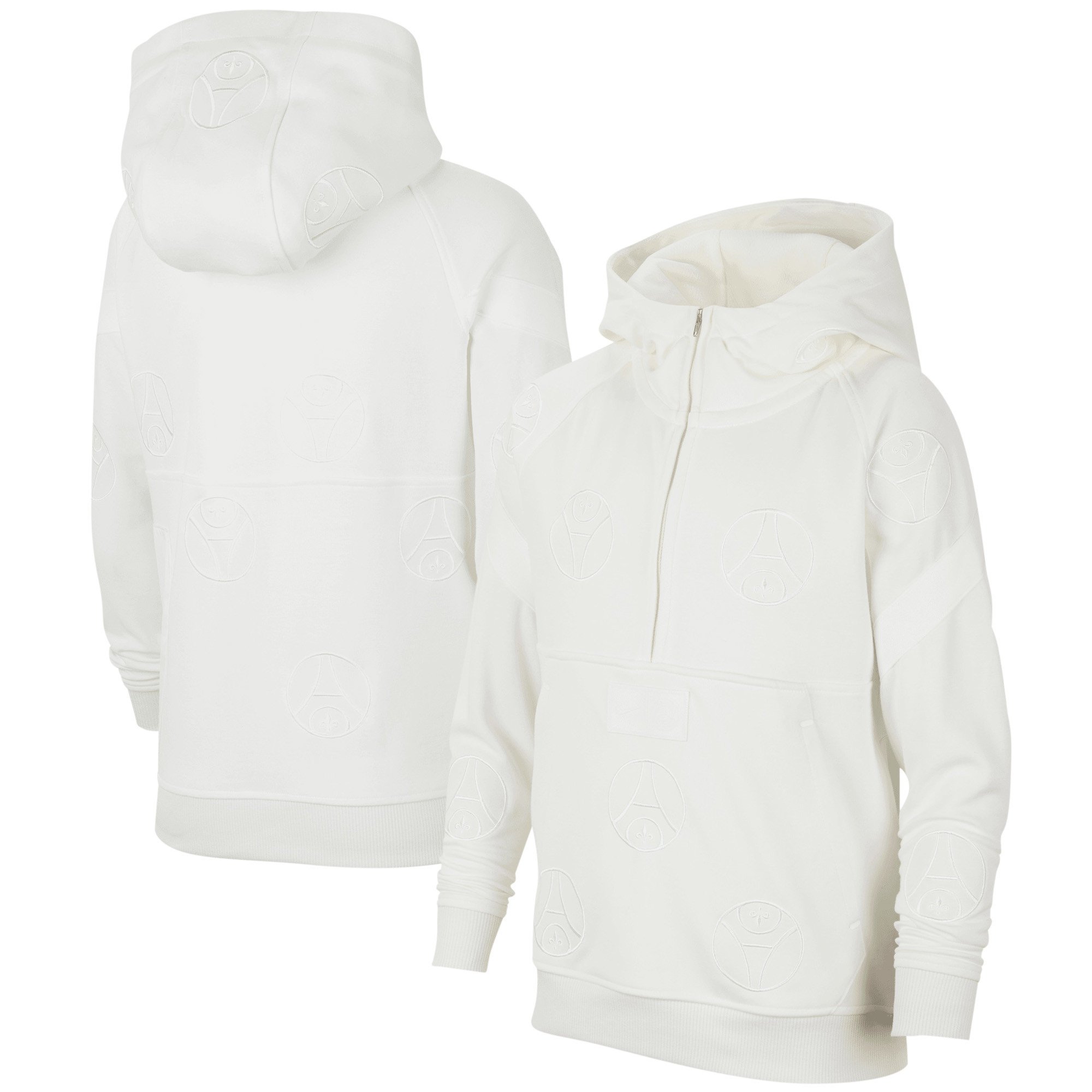 Felpa con cappuccio Dri-FIT da viaggio Paris Saint-Germain Diamonds - Beige - Bambini