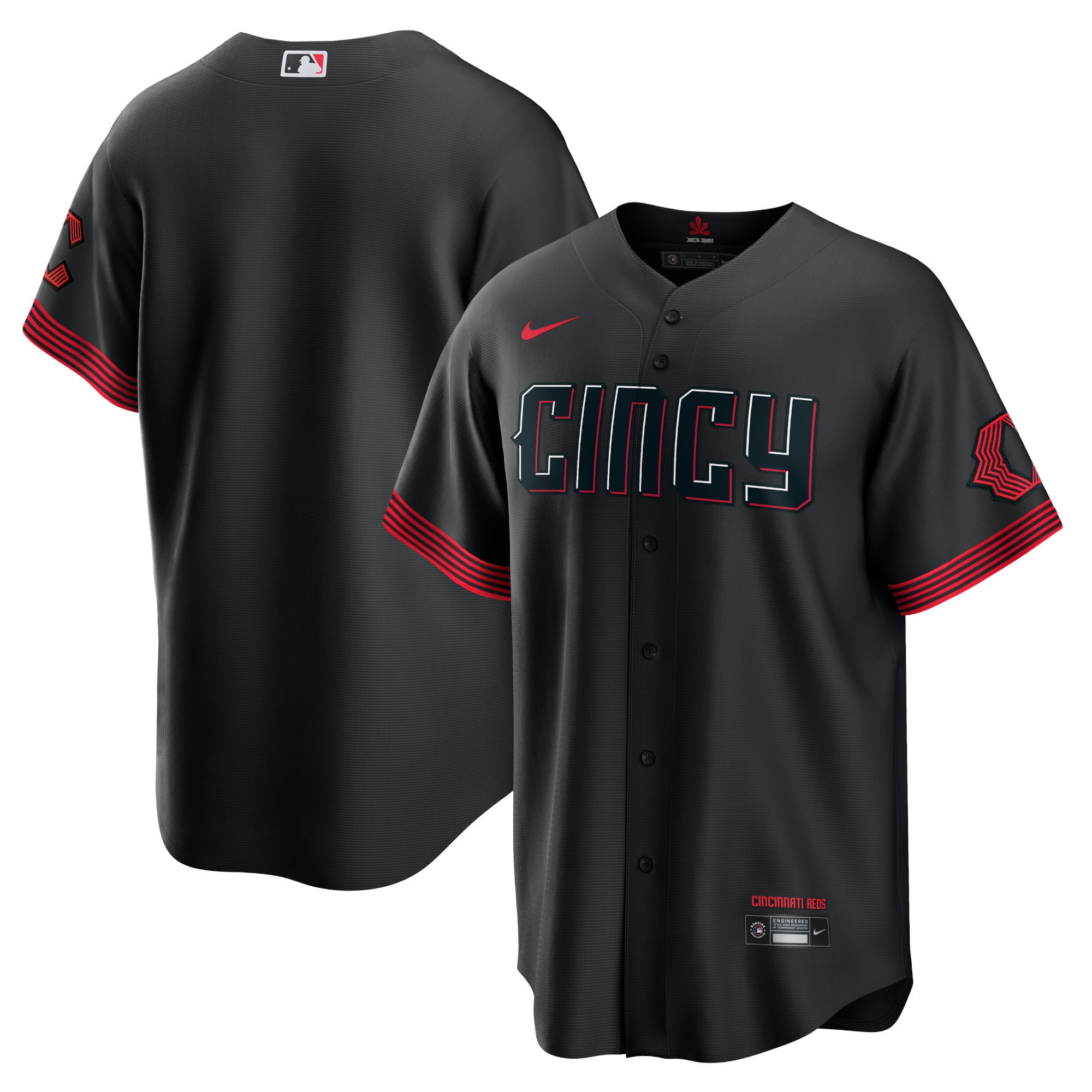 Cincinnati Reds Nike Official Replica City Connect Jersey – Mens