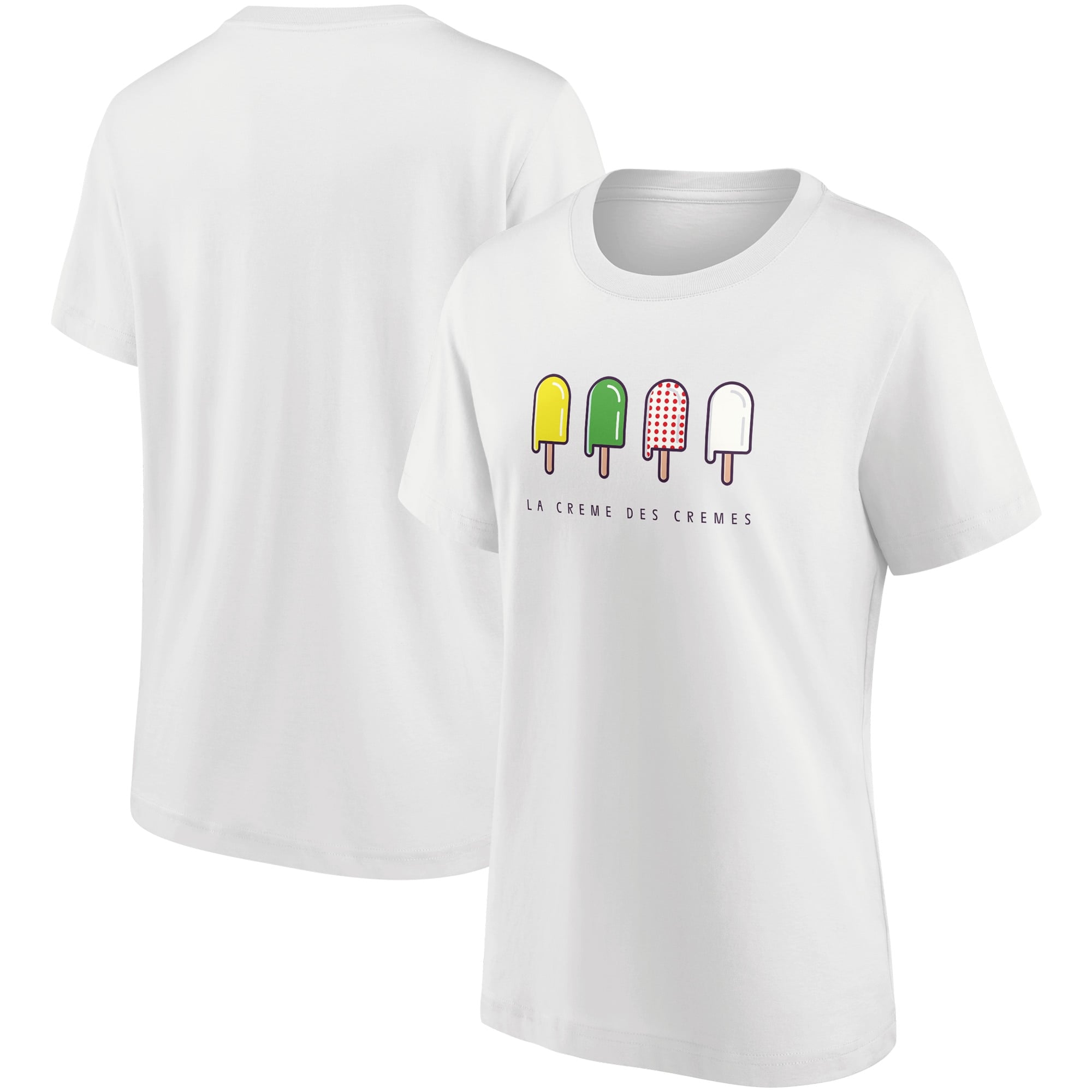 Maglietta grafica Tour de France Creme - Donna