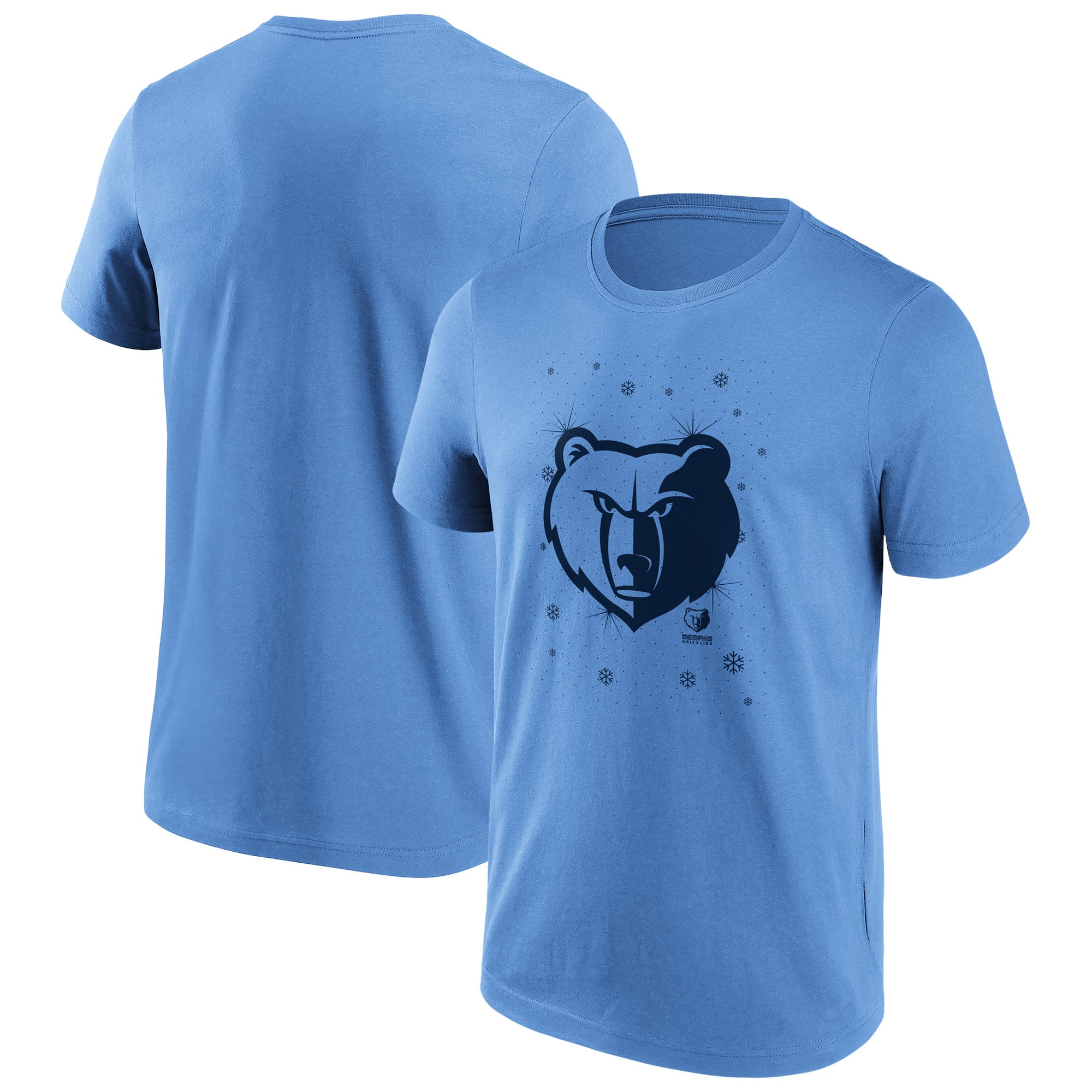 Camiseta con gráfico navideño brillante de Memphis Grizzlies - Hombre