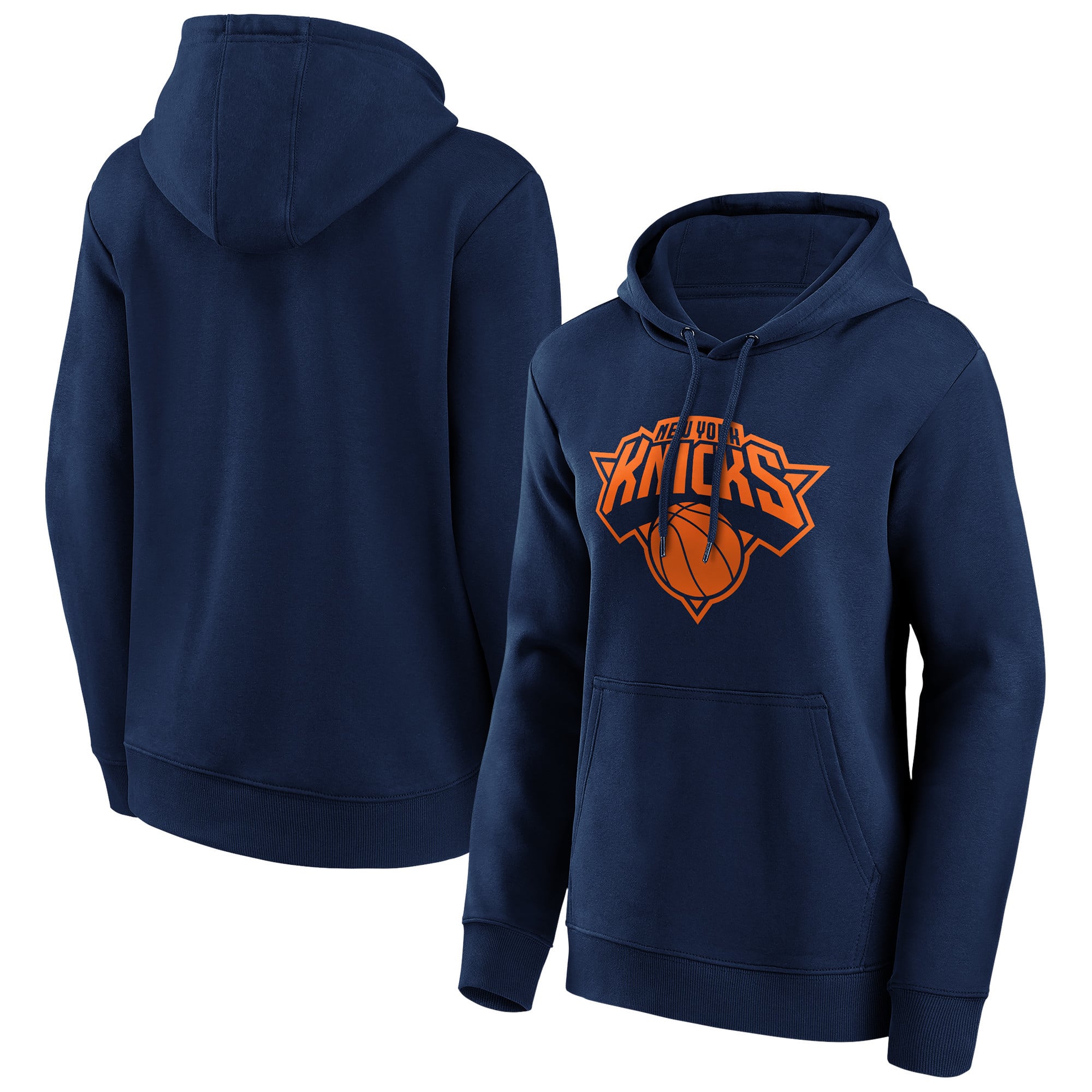 New York Knicks Fanatics Branded Mono Logo Grafik Hoodie – Damen