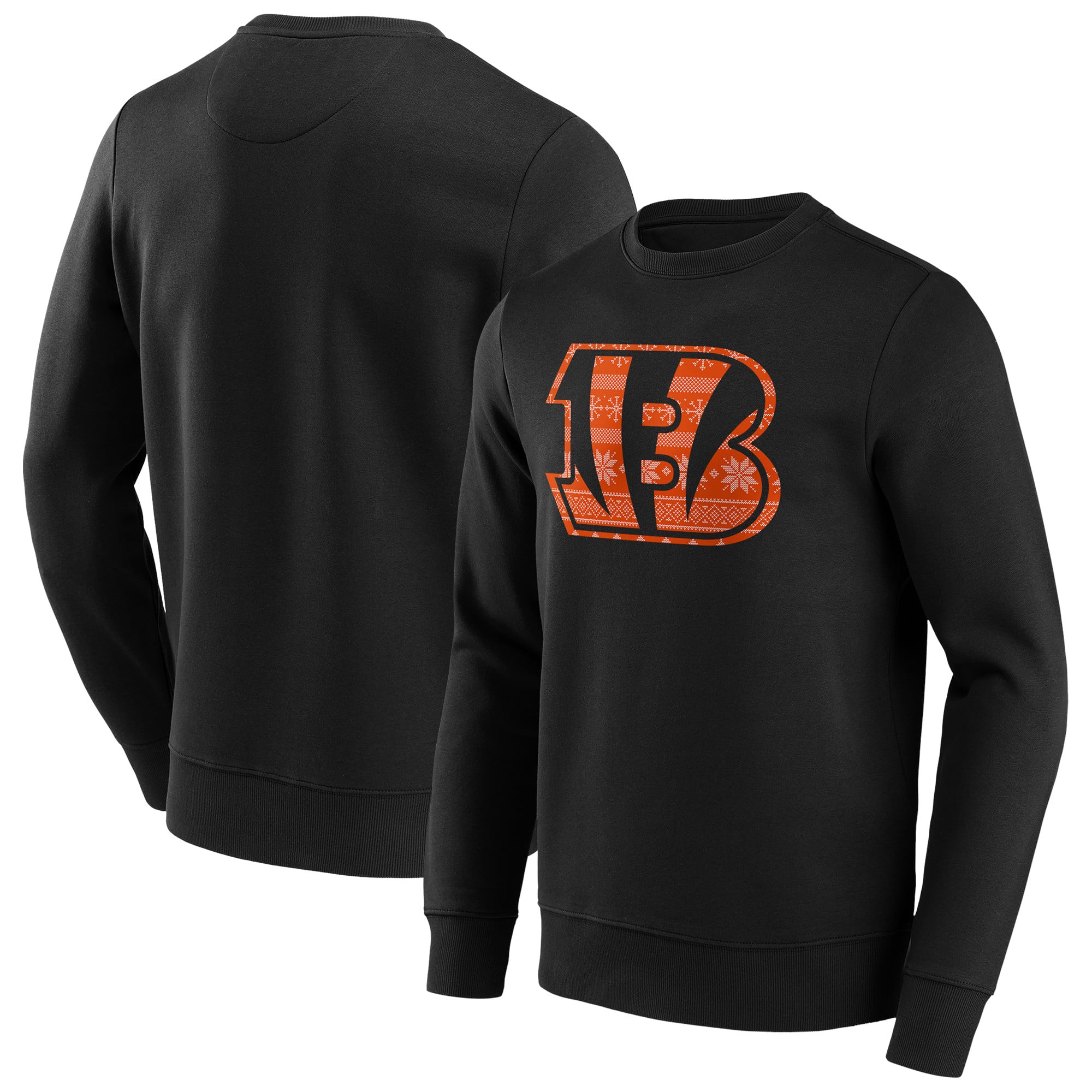 Felpa girocollo grafica Cincinnati Bengals Christmas Jumper - Uomo